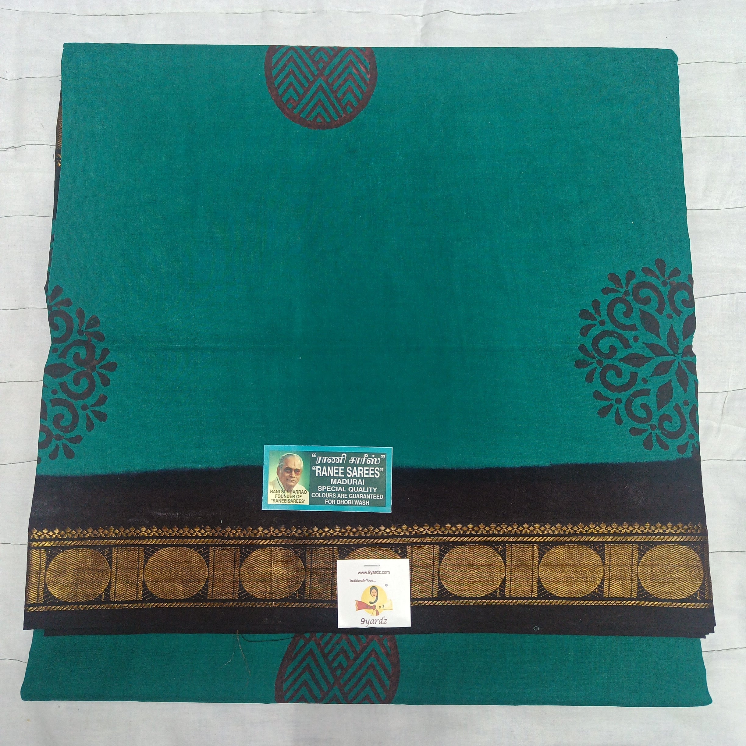 Ranee voyal saree 10.5yardz(9.5mtrs)