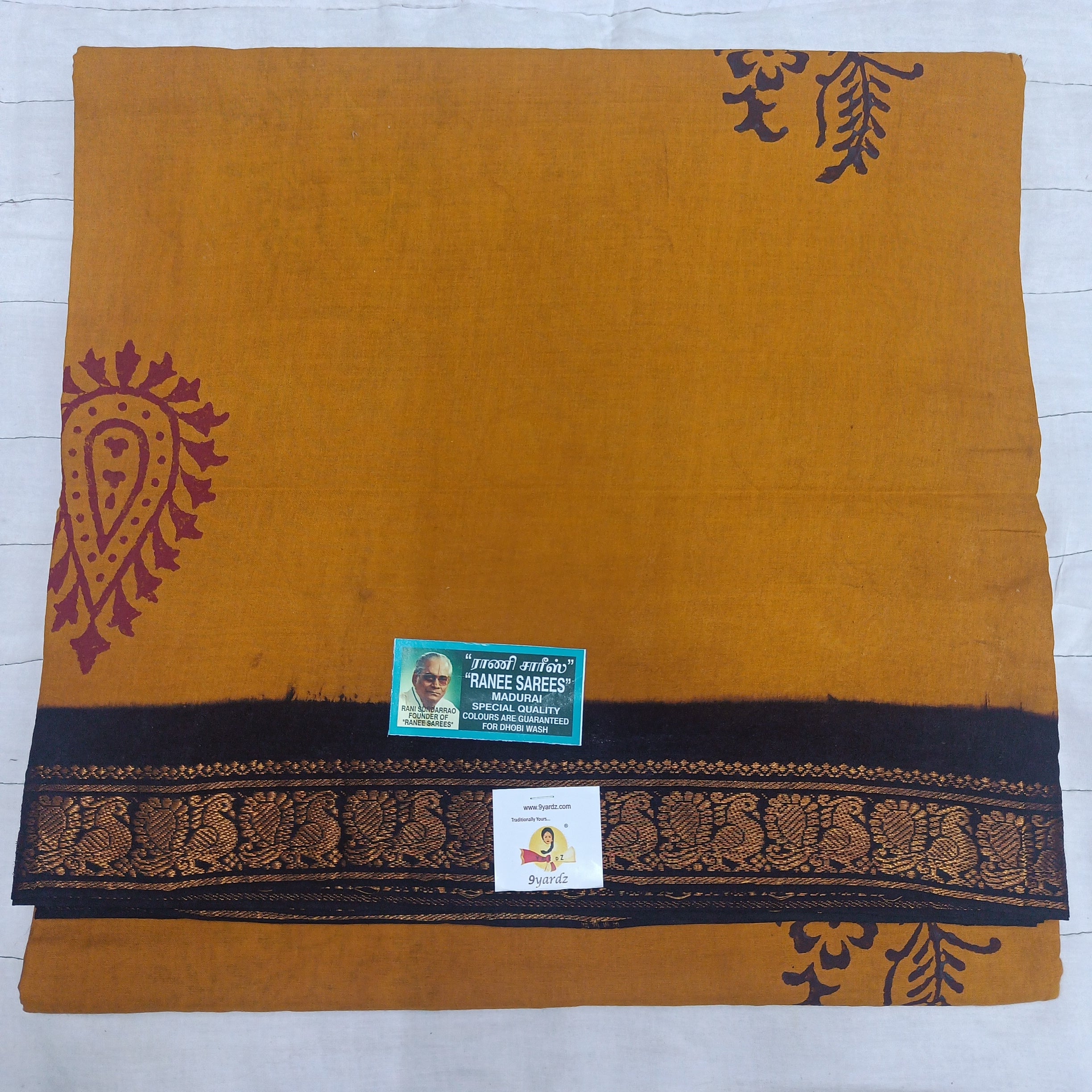Ranee voyal saree 10.5yardz(9.5mtrs)