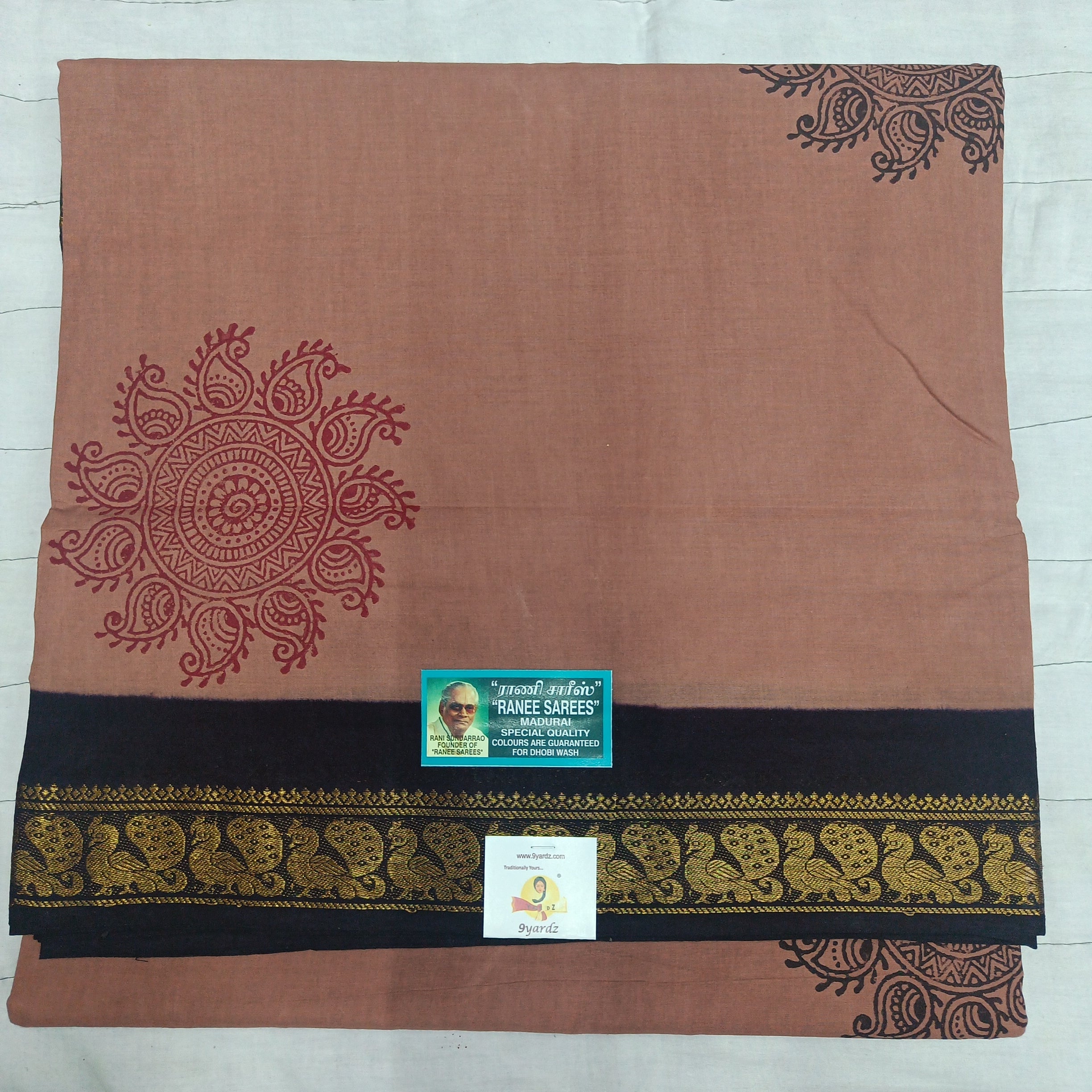 Ranee voyal saree 10.5yardz(9.5mtrs)