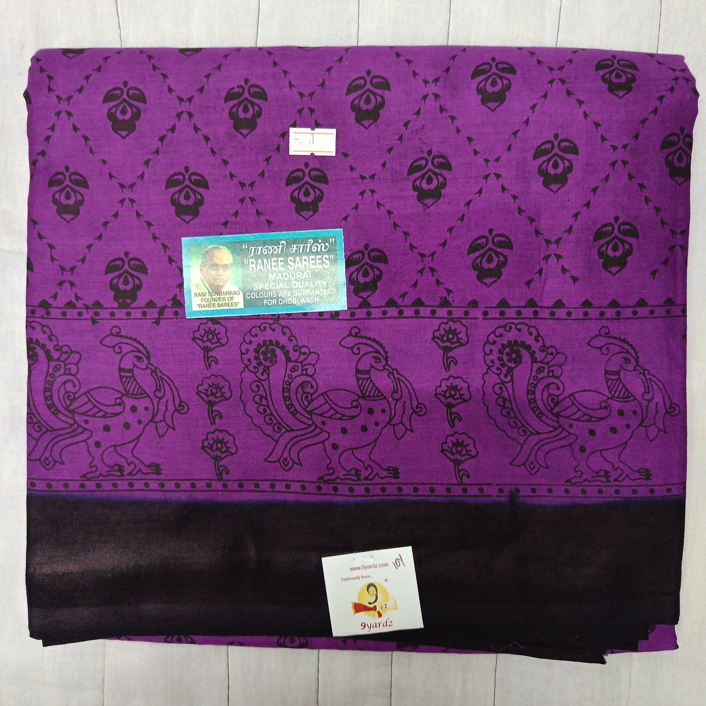 Ranee voyal saree 10yardz(9.1mtrs)