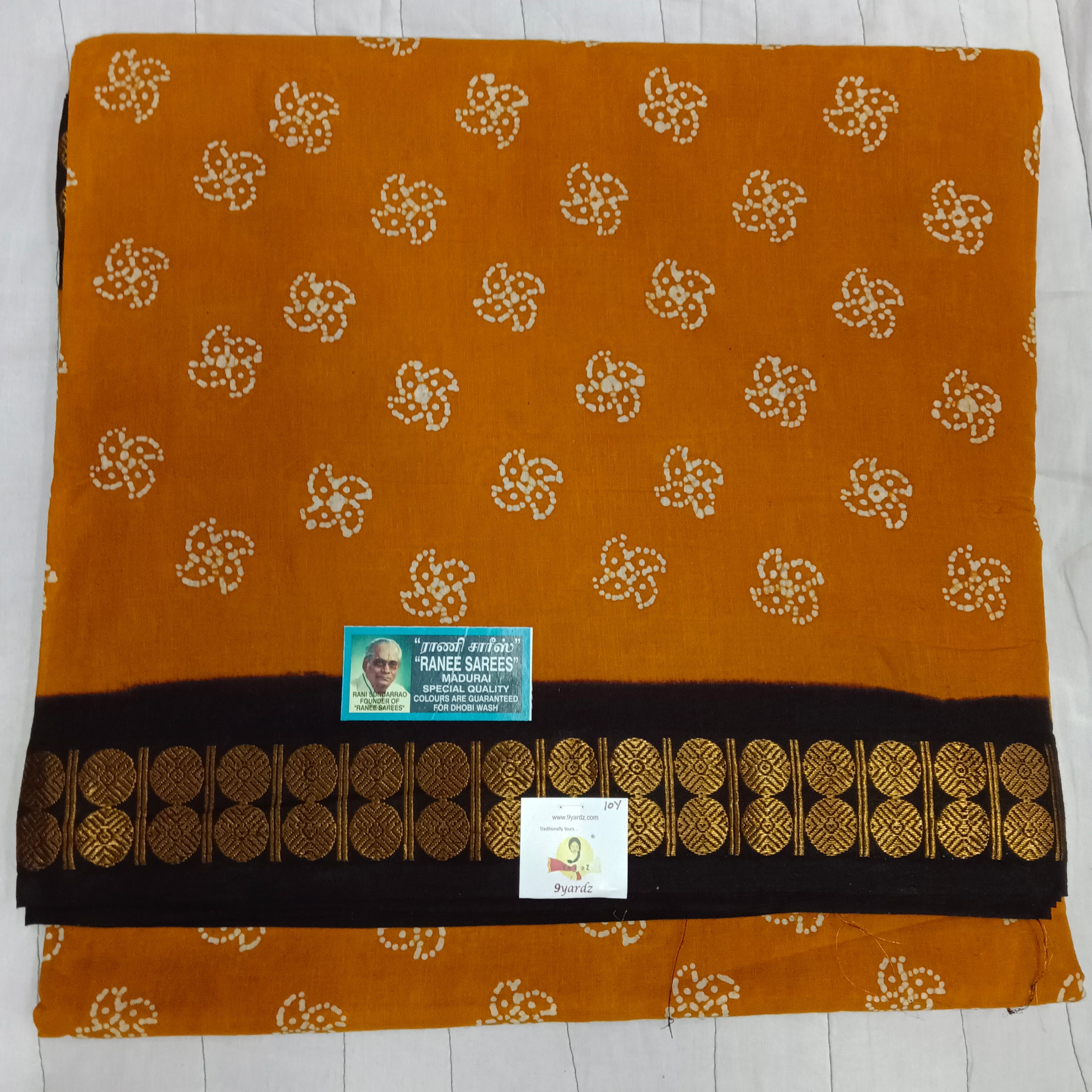 Ranee voyal saree 10yardz(9.1mtrs)