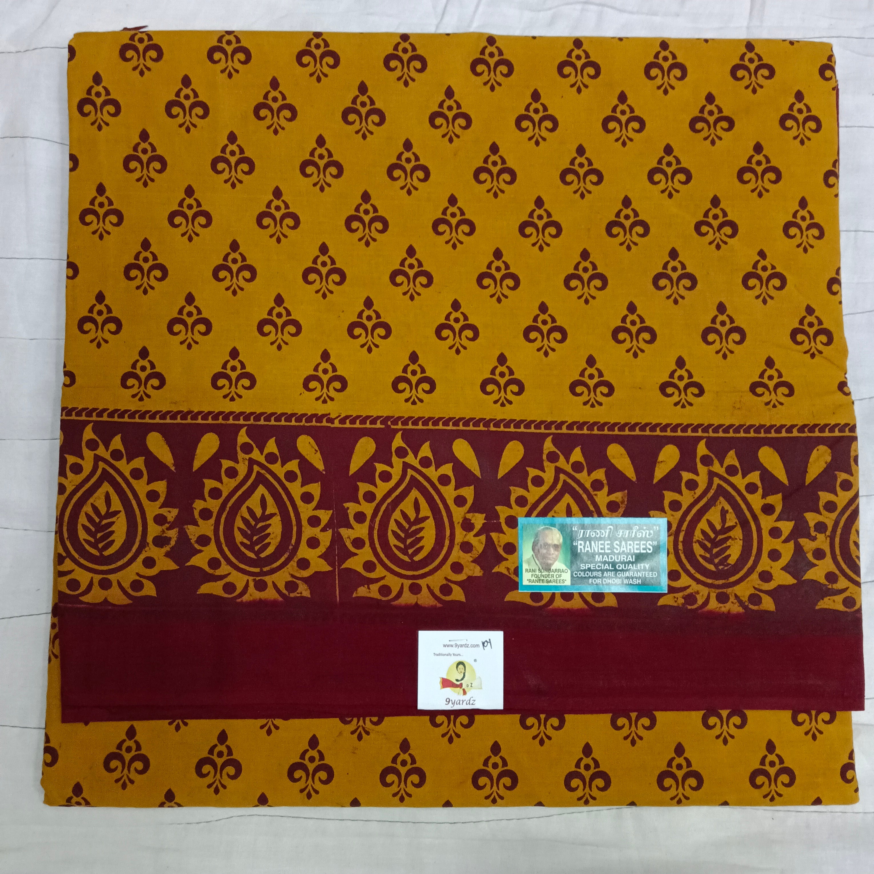 Ranee voyal saree 10yardz(9.1mtrs)