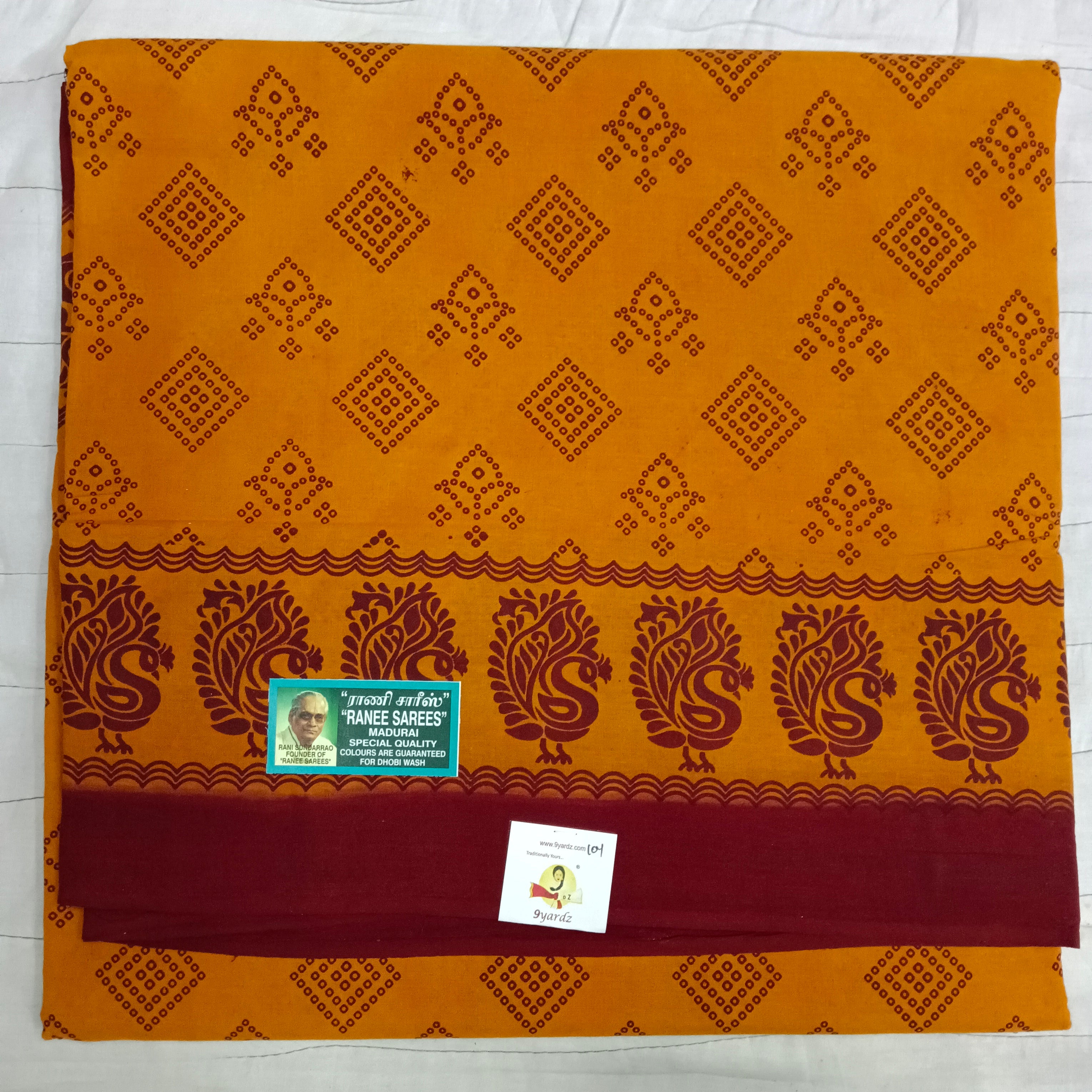 Ranee voyal saree 10yardz(9.1mtrs)