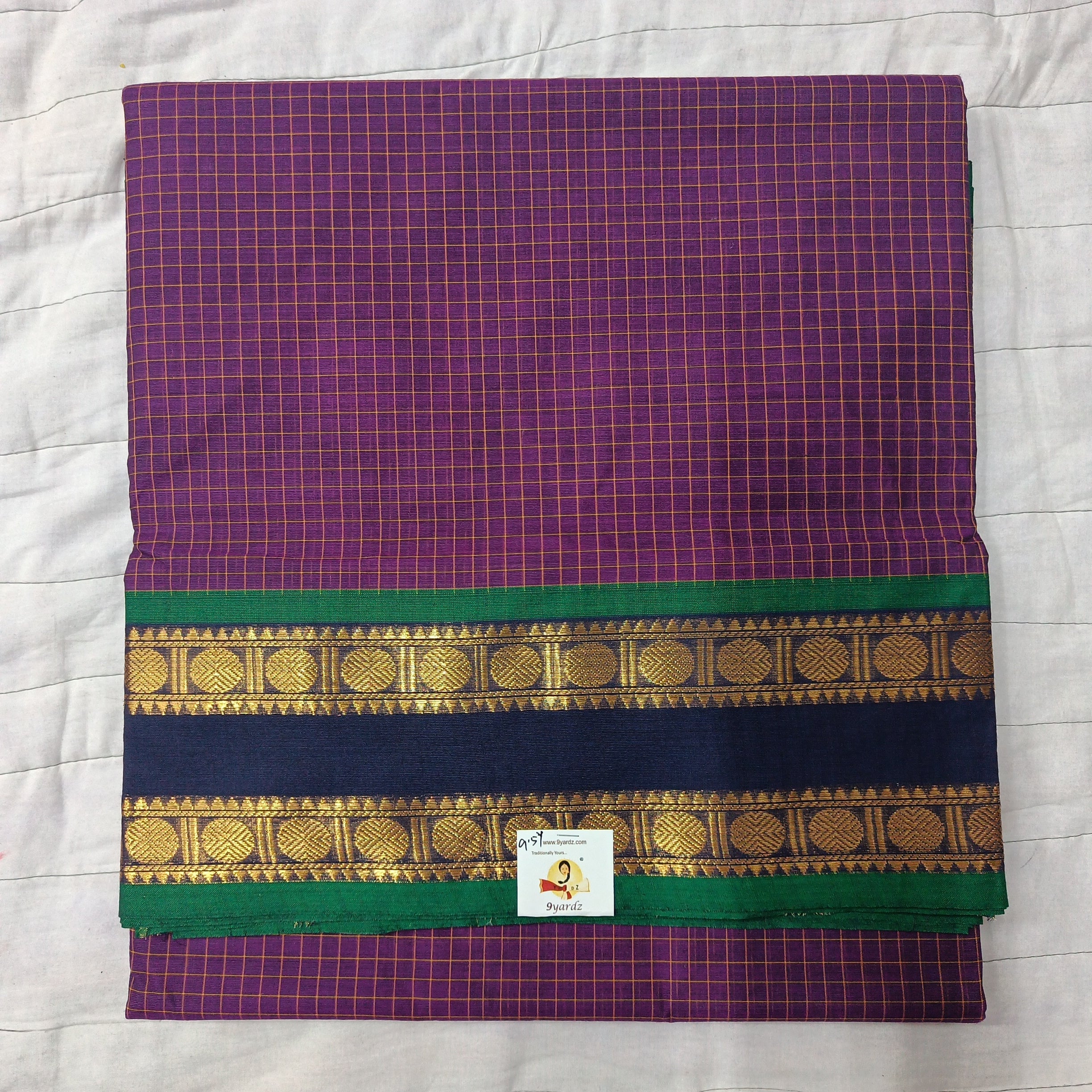 Pure cotton madisar 9.5 yardz