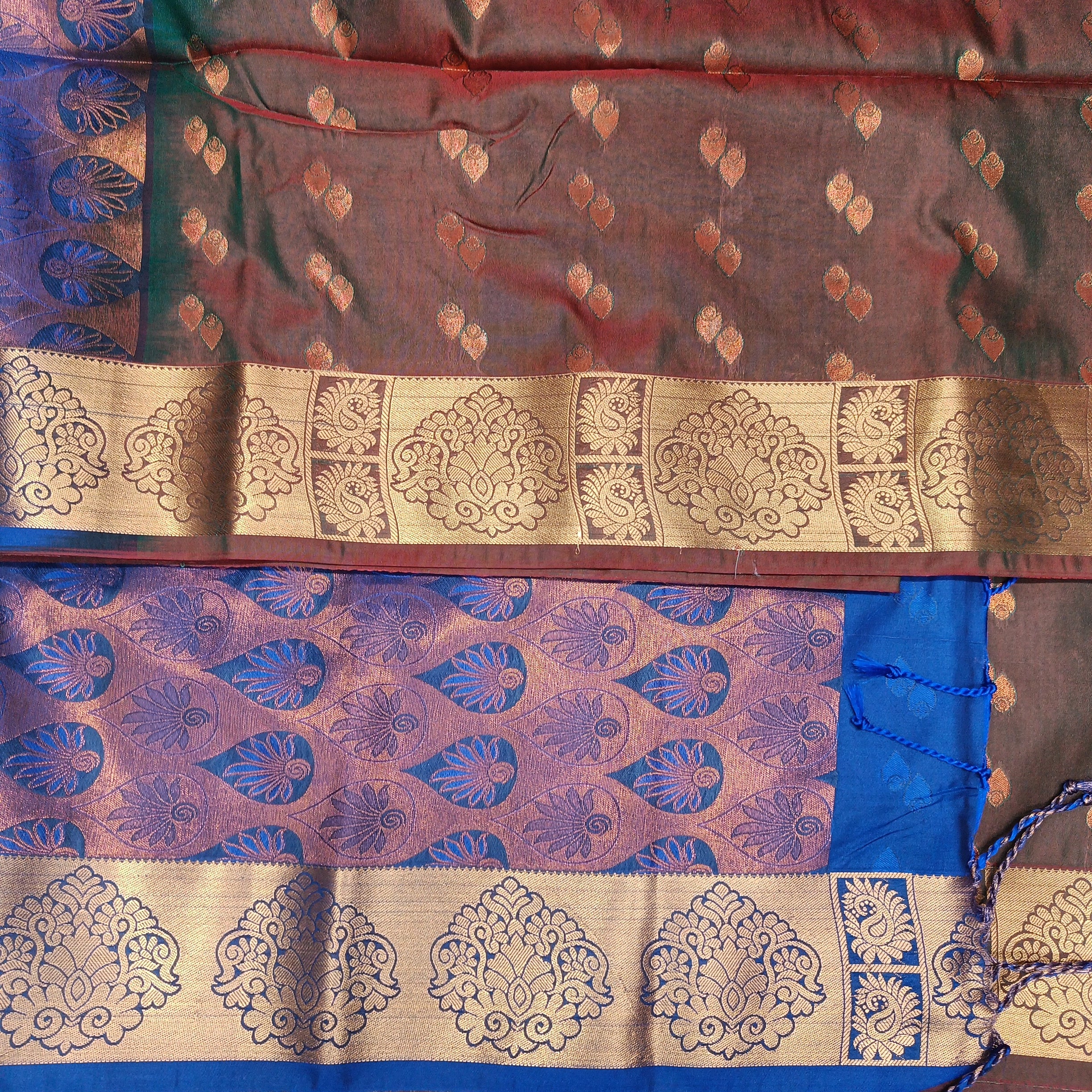 Art silk 6yardz sarees
