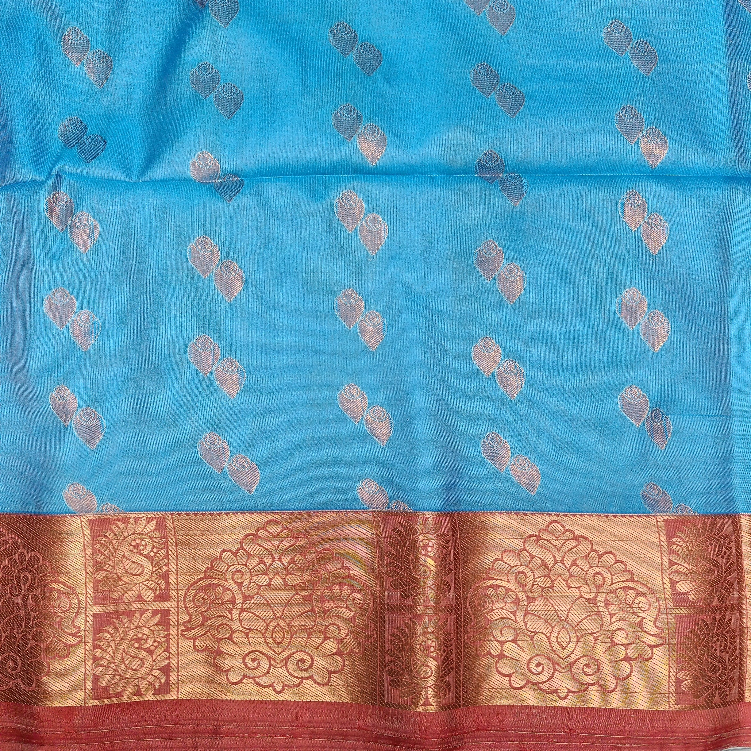 Art silk 6yardz sarees