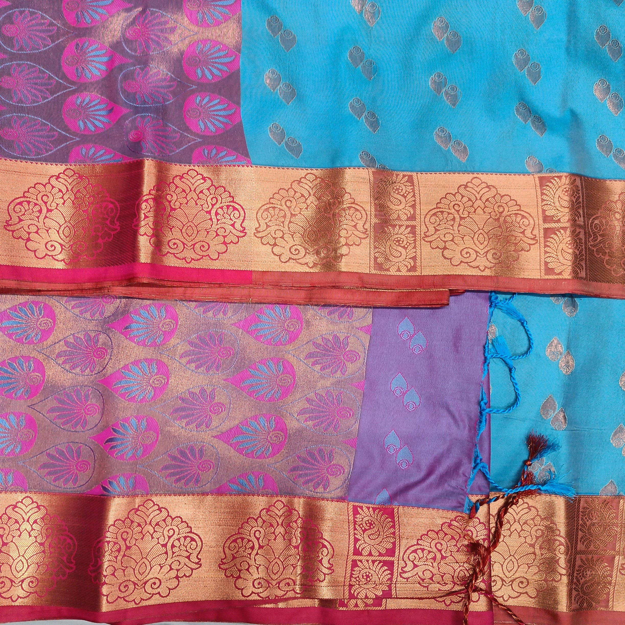 Art silk 6yardz sarees