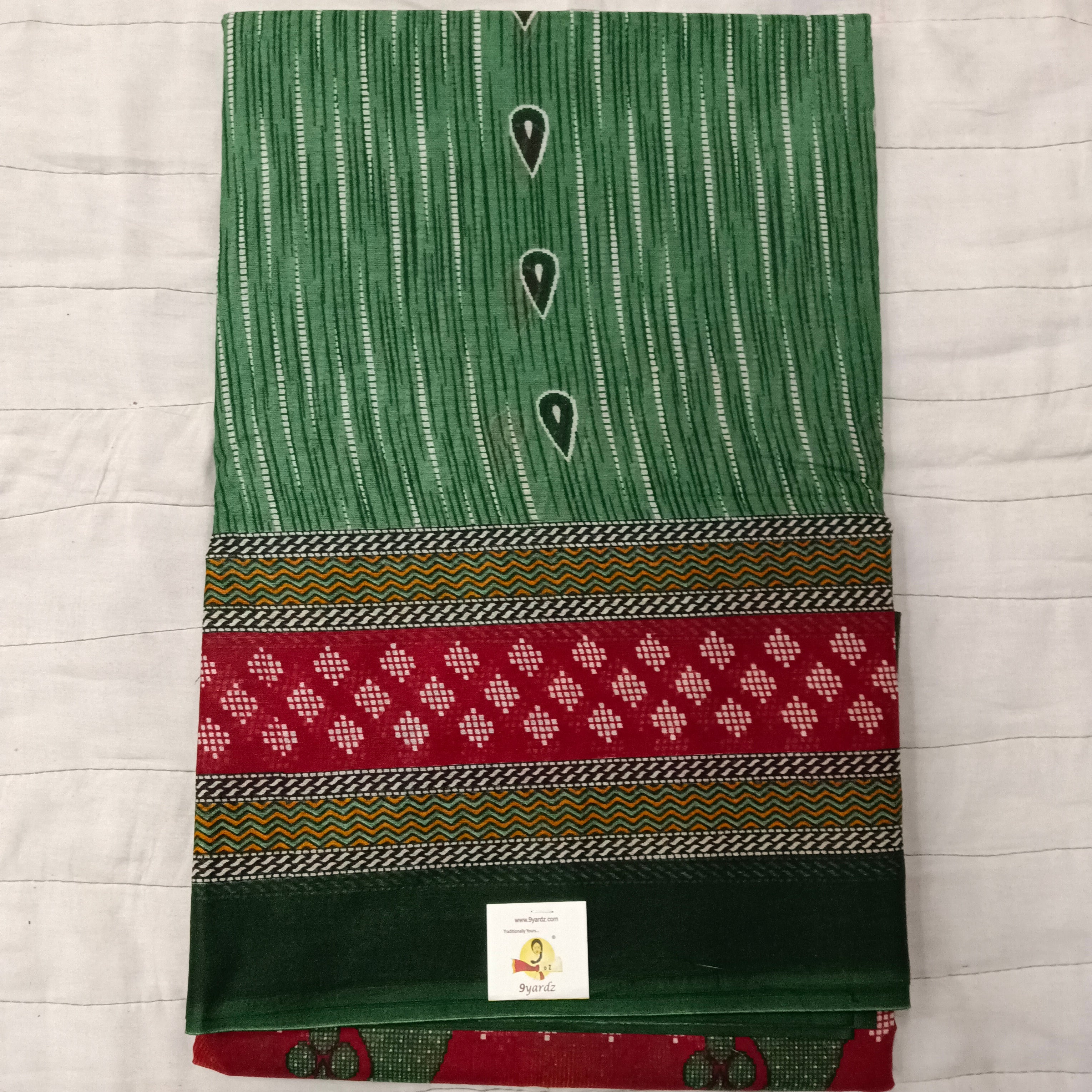 Erode cotton 10.5 yards madisar