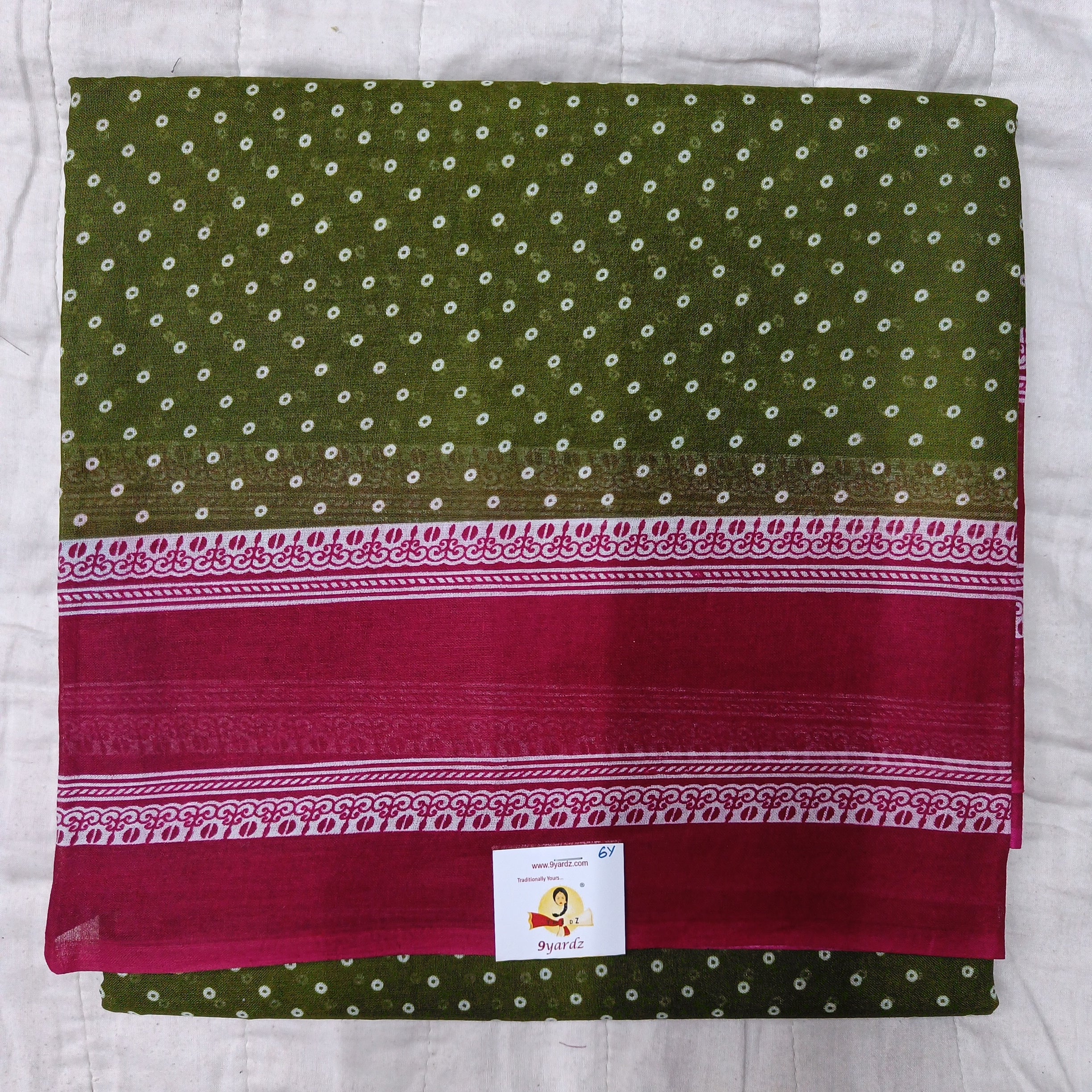Erode cotton 5.5 metres