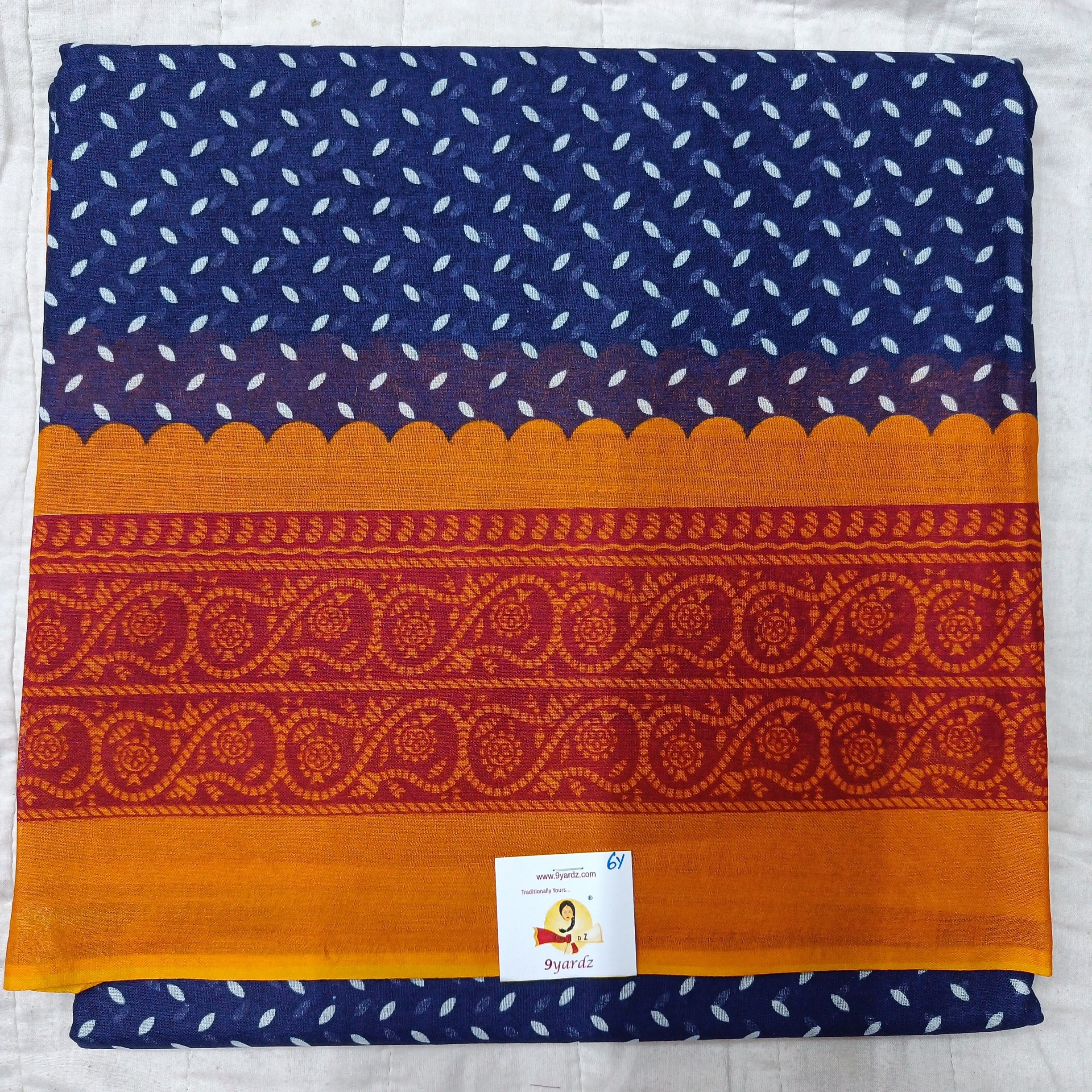 Erode cotton 5.5 metres