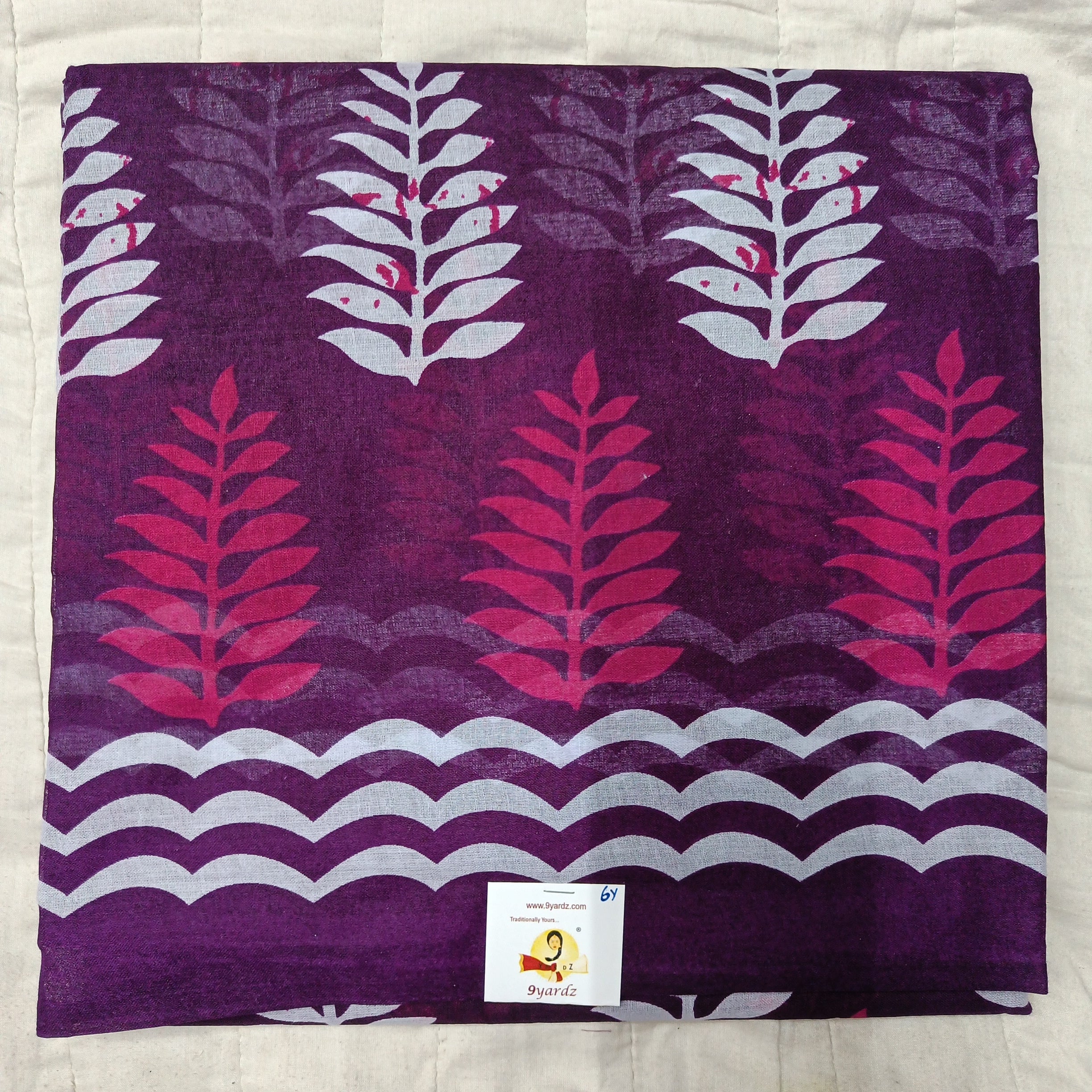 Erode cotton 5.5 metres