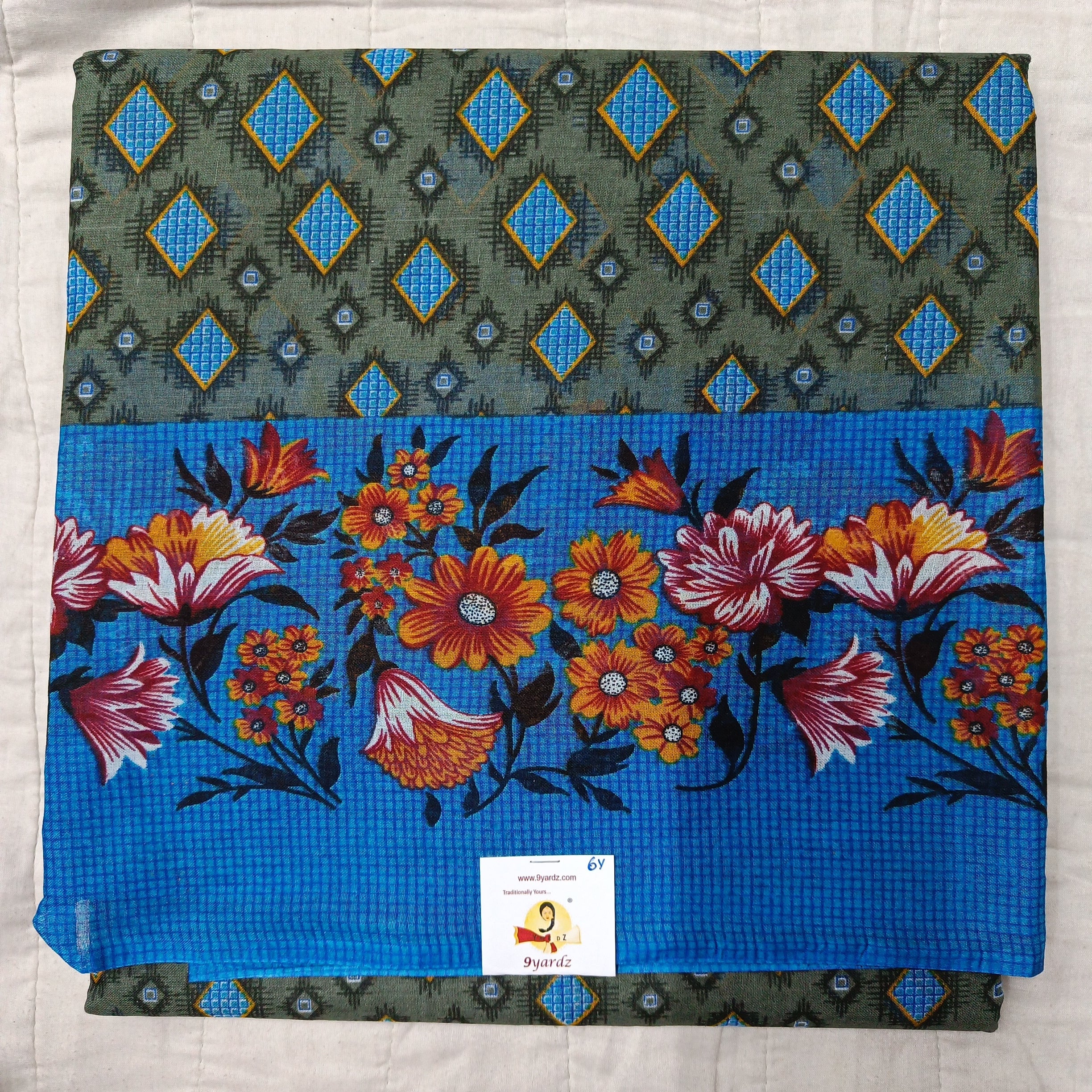 Erode cotton 5.5 metres