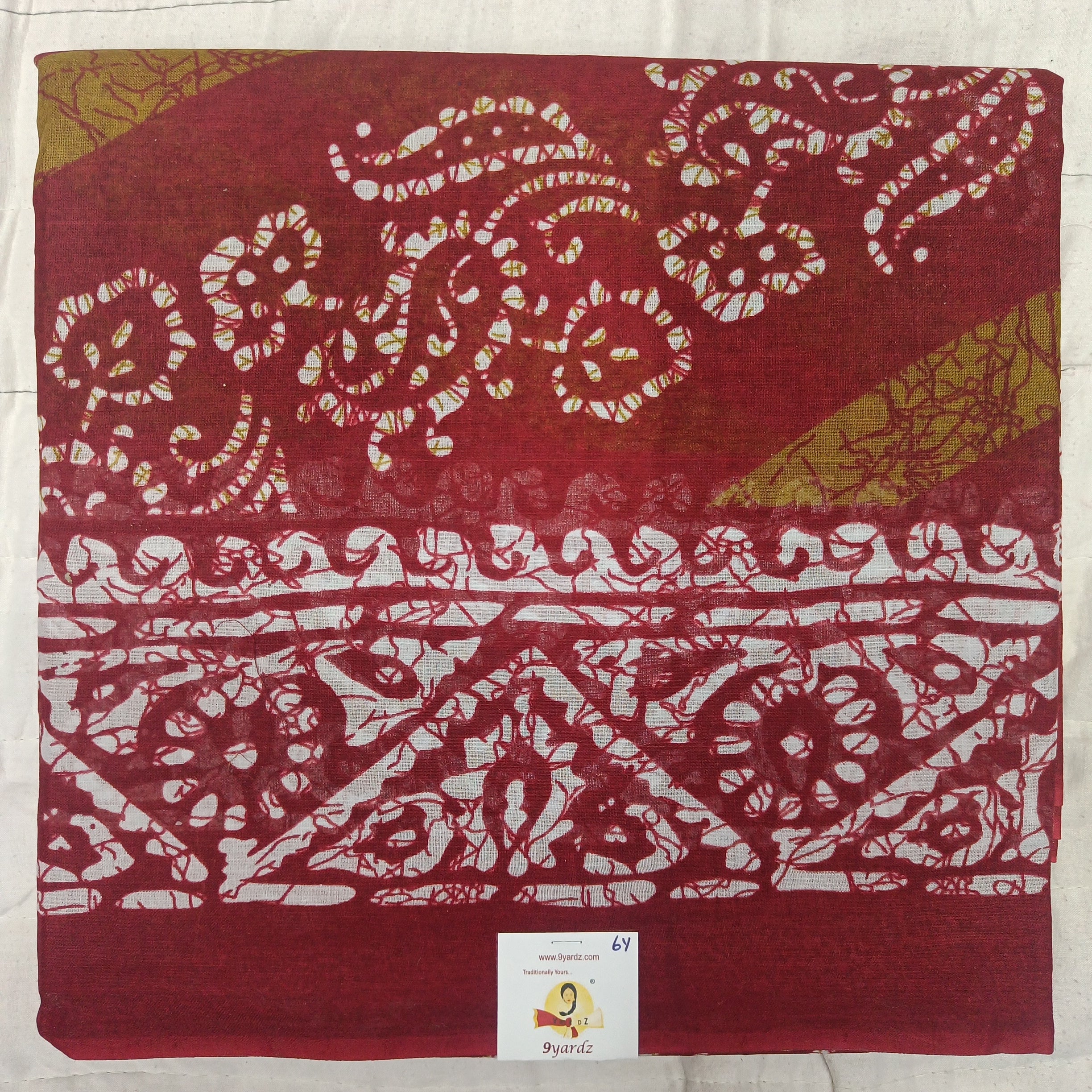Erode cotton 5.5 metres