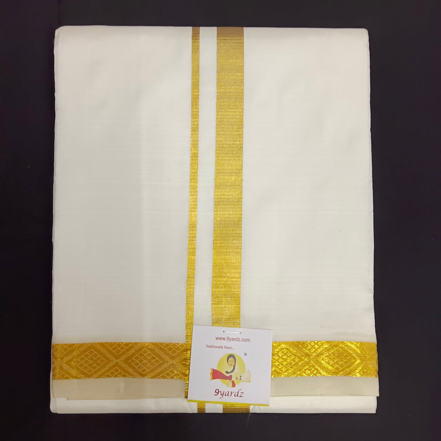 Pure silk Dhoti 4 muzham