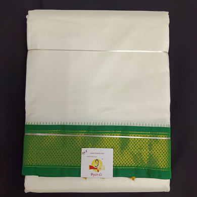 Pure silk Maylikannu Dhoti 9*5 muzham