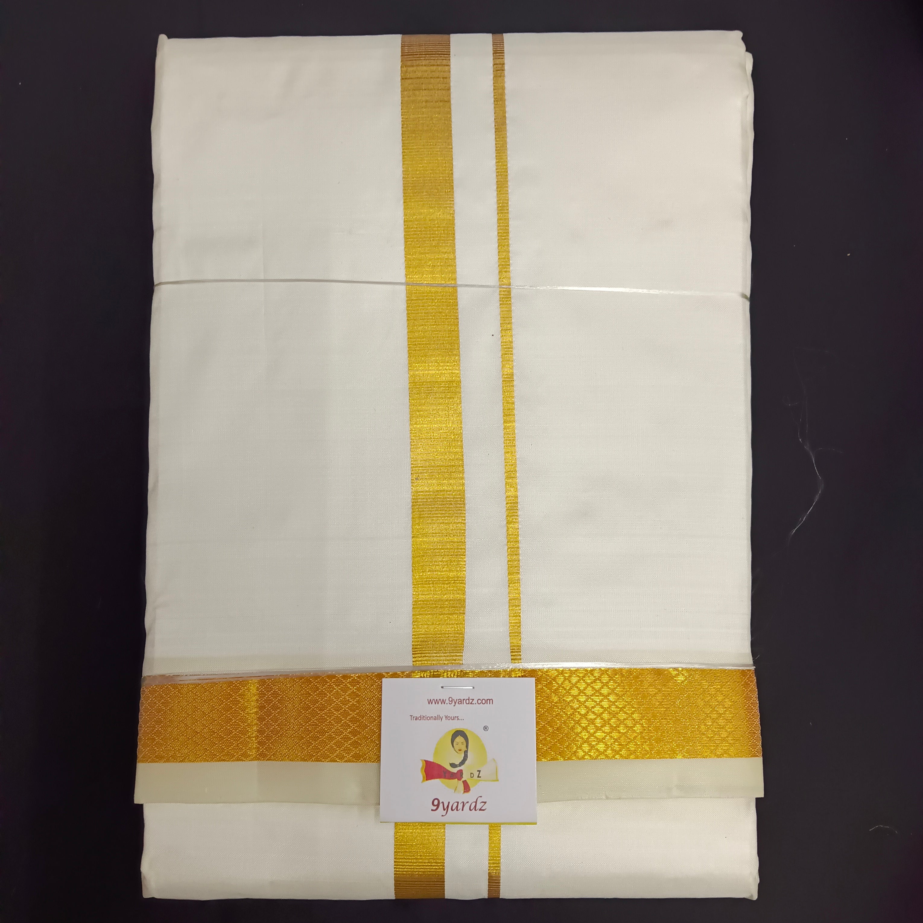 Pure silk  Dhoti 8*4 muzham
