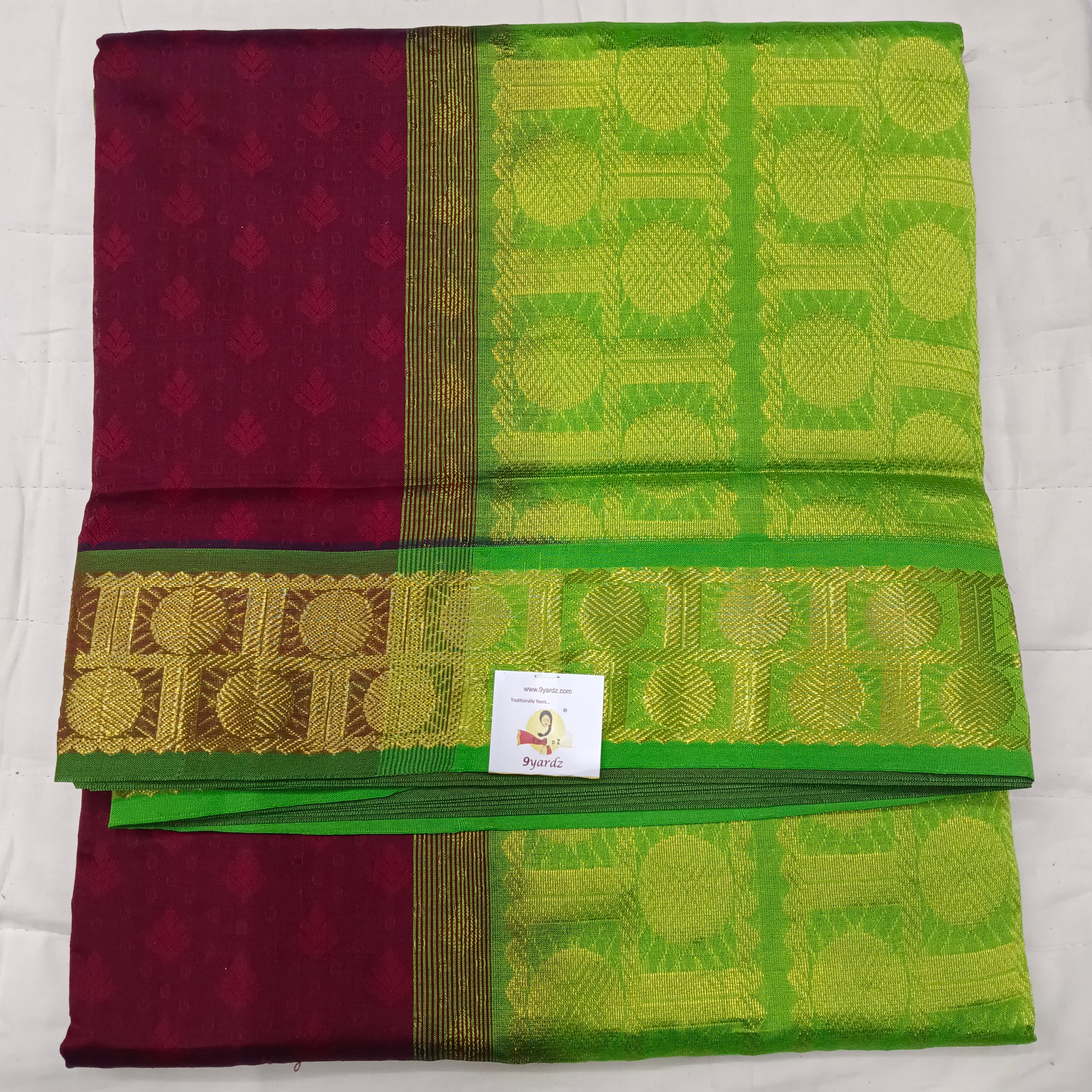 Semi Silk cotton Embossed Madisar