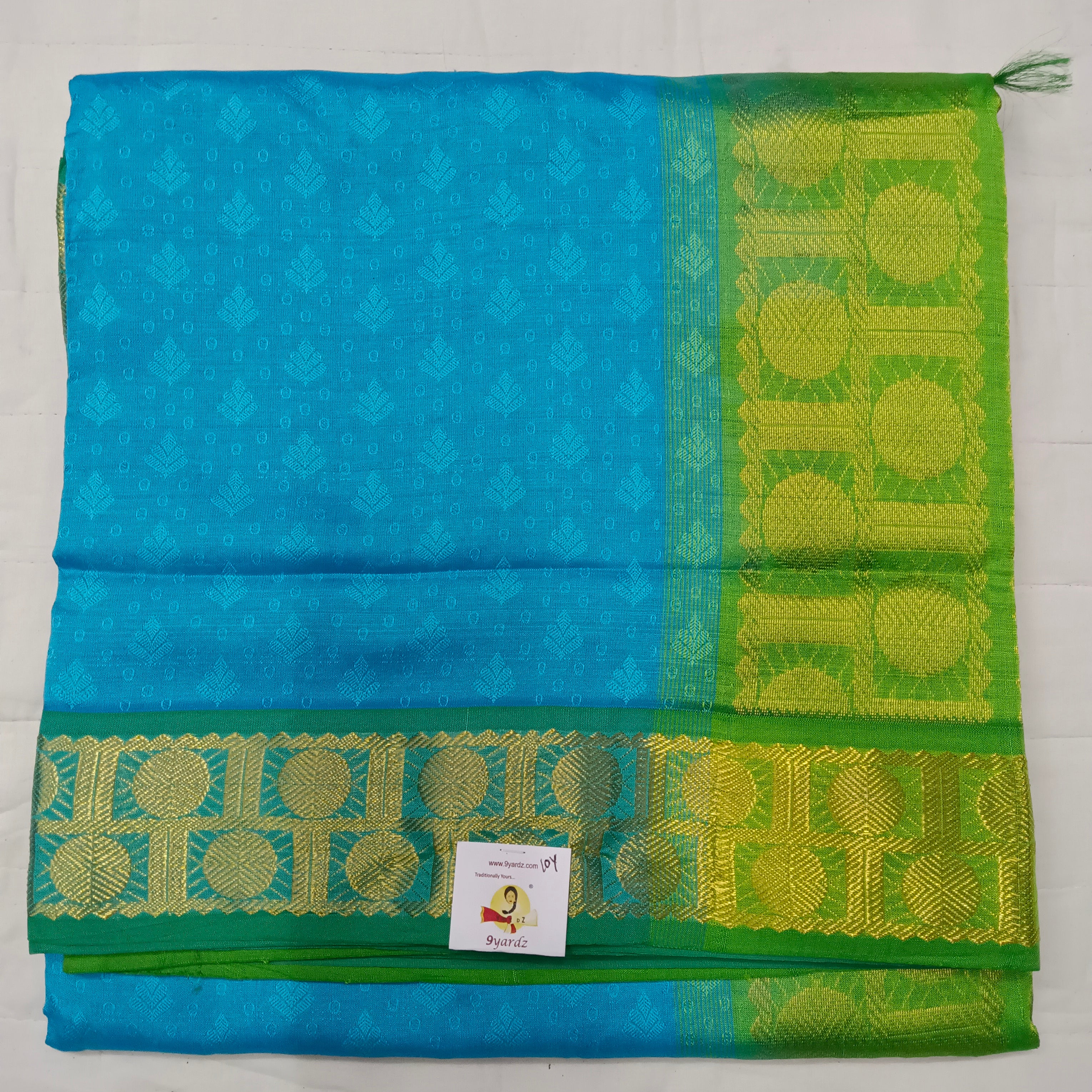 Semi Silk cotton Embossed Madisar