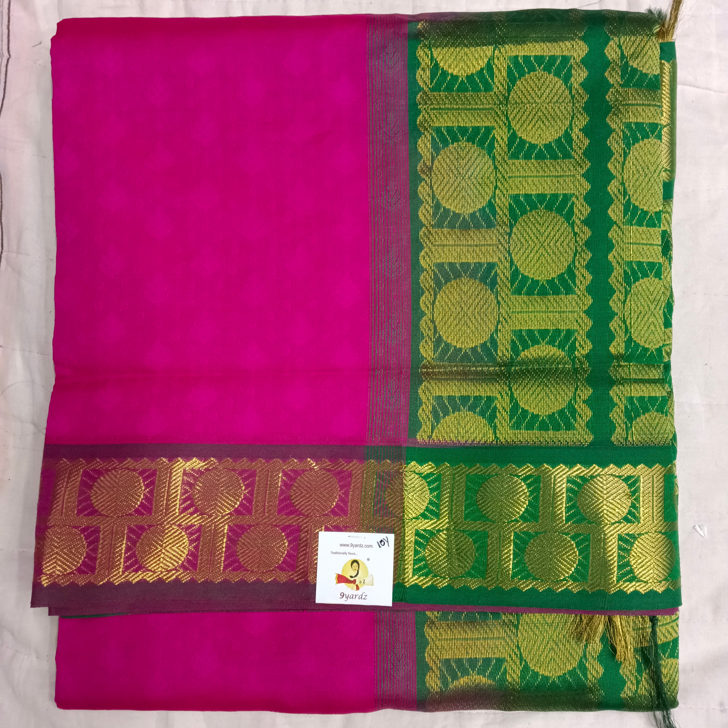 Semi Silk cotton Embossed Madisar