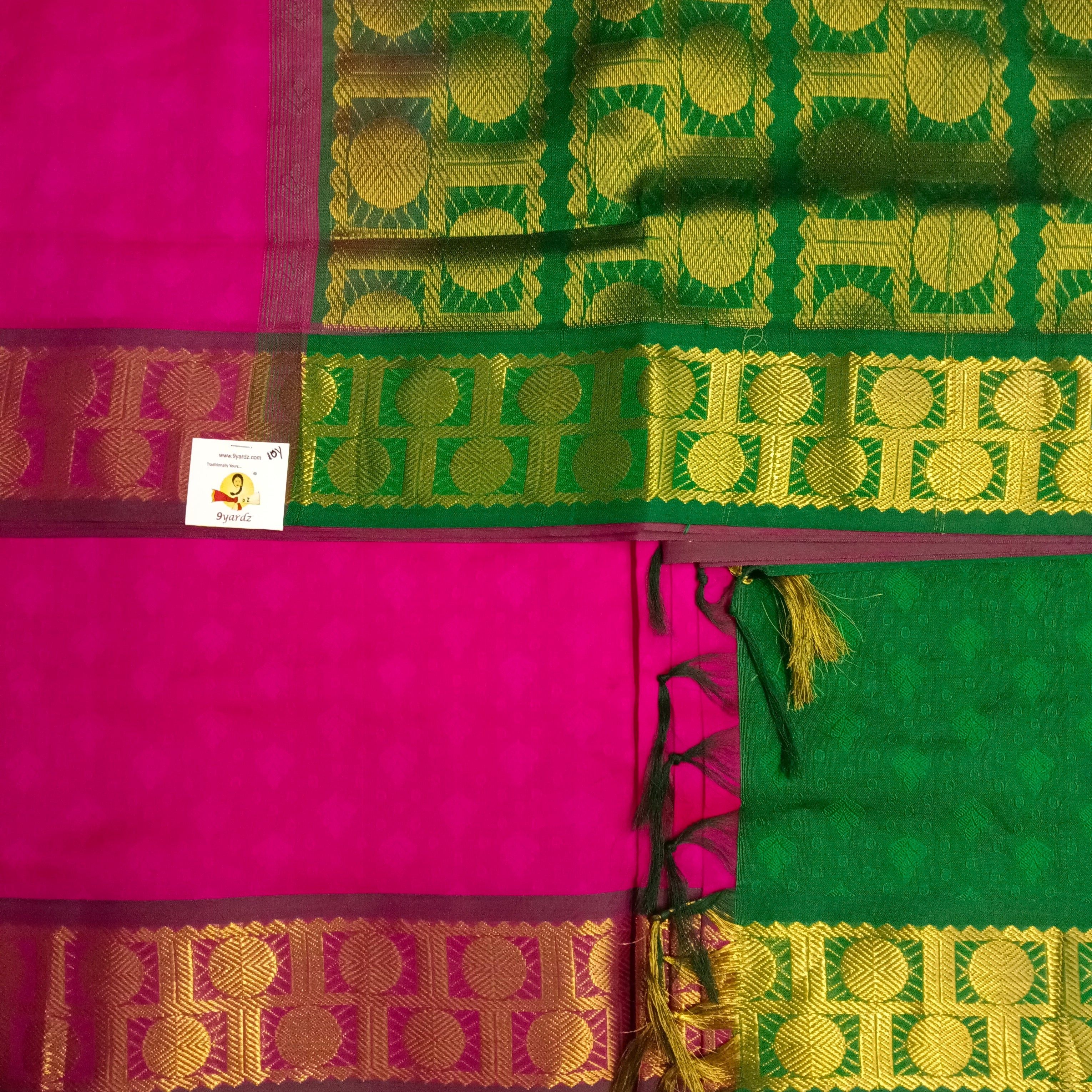 Semi Silk cotton Embossed Madisar