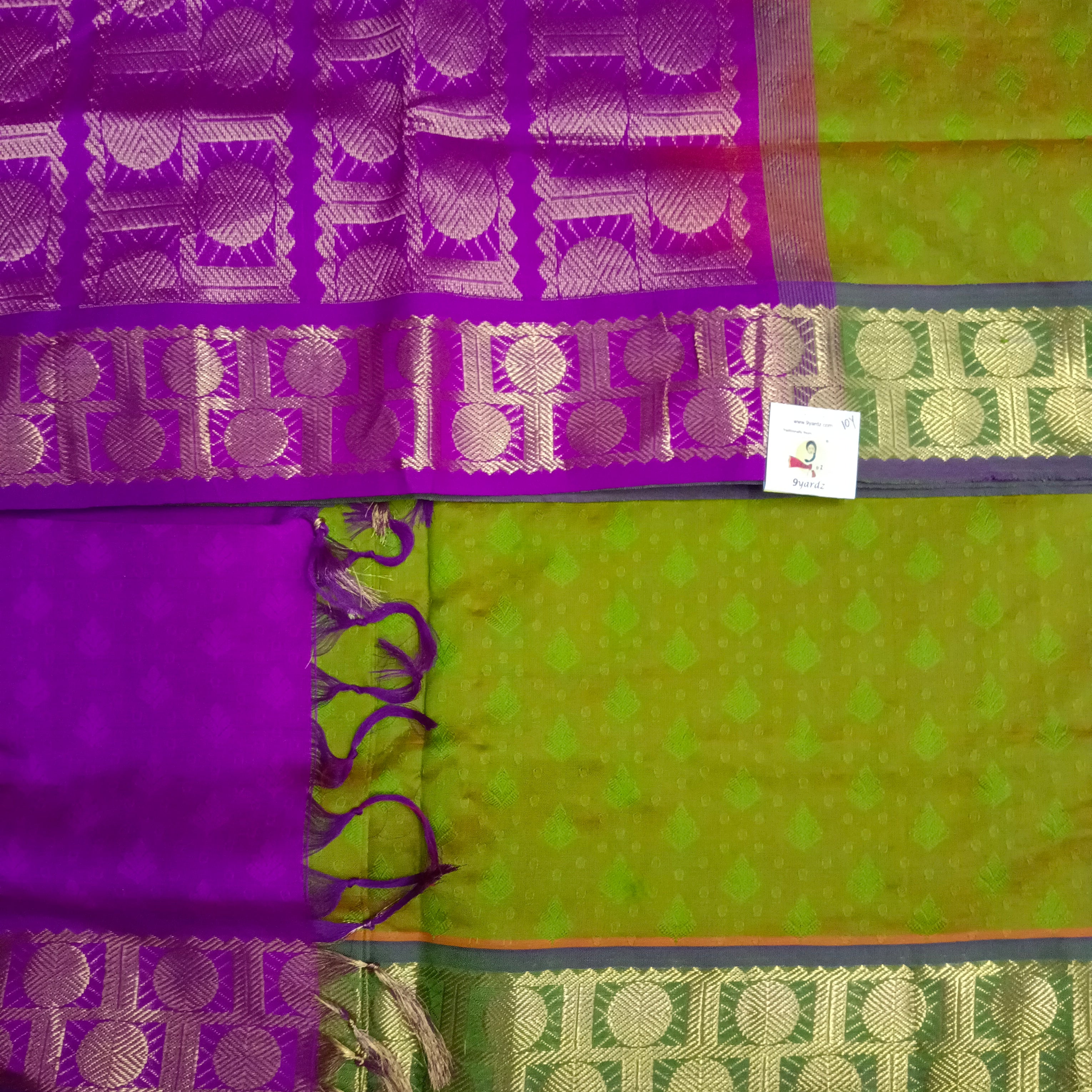 Semi Silk cotton Embossed Madisar