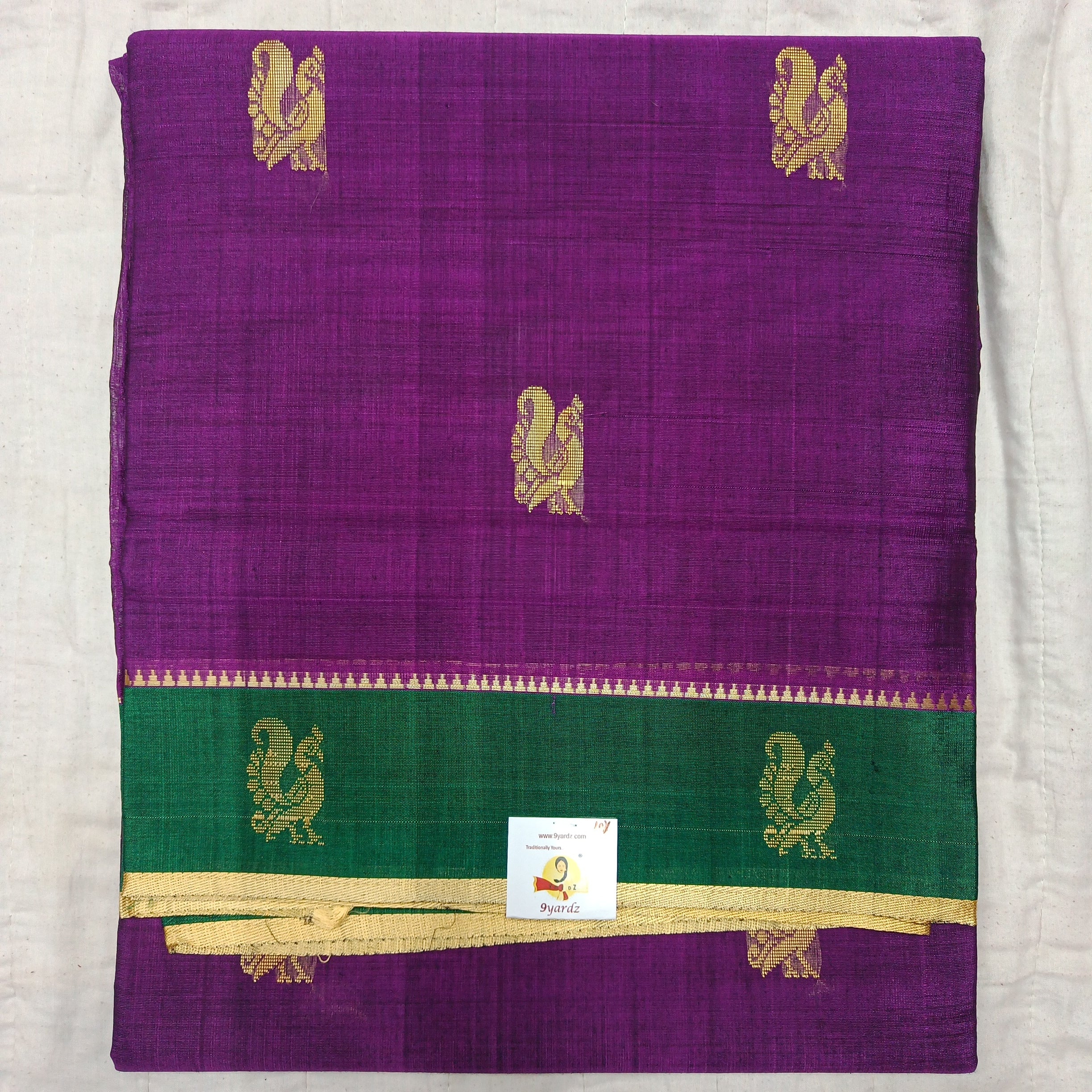Devendra 10yards Body  Embossed