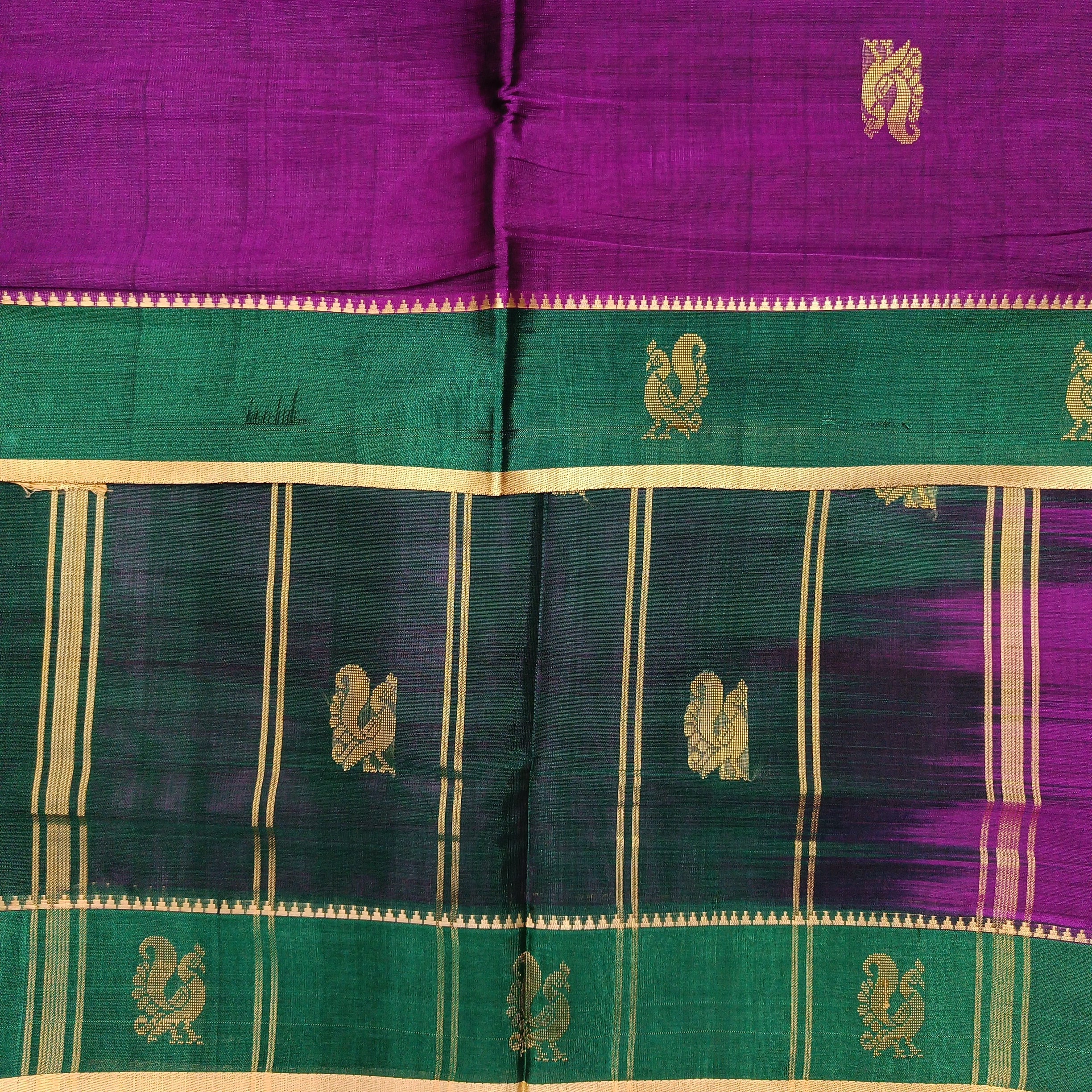 Devendra 10yards Body  Embossed