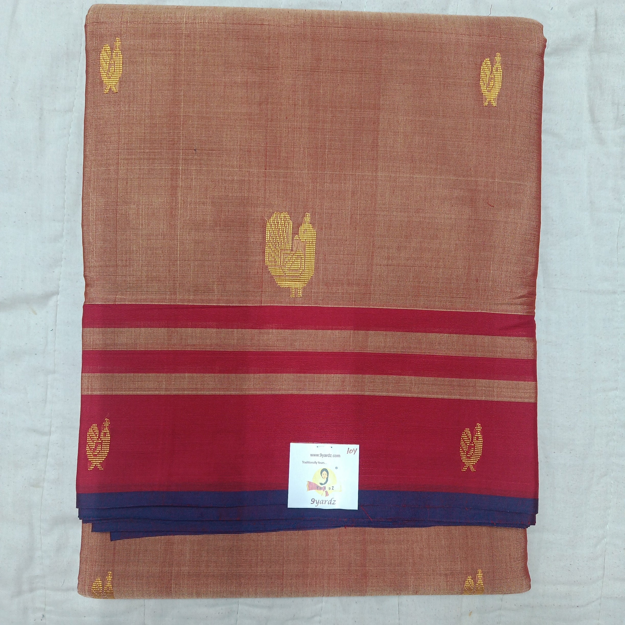 Devendra 10yards Body  Embossed