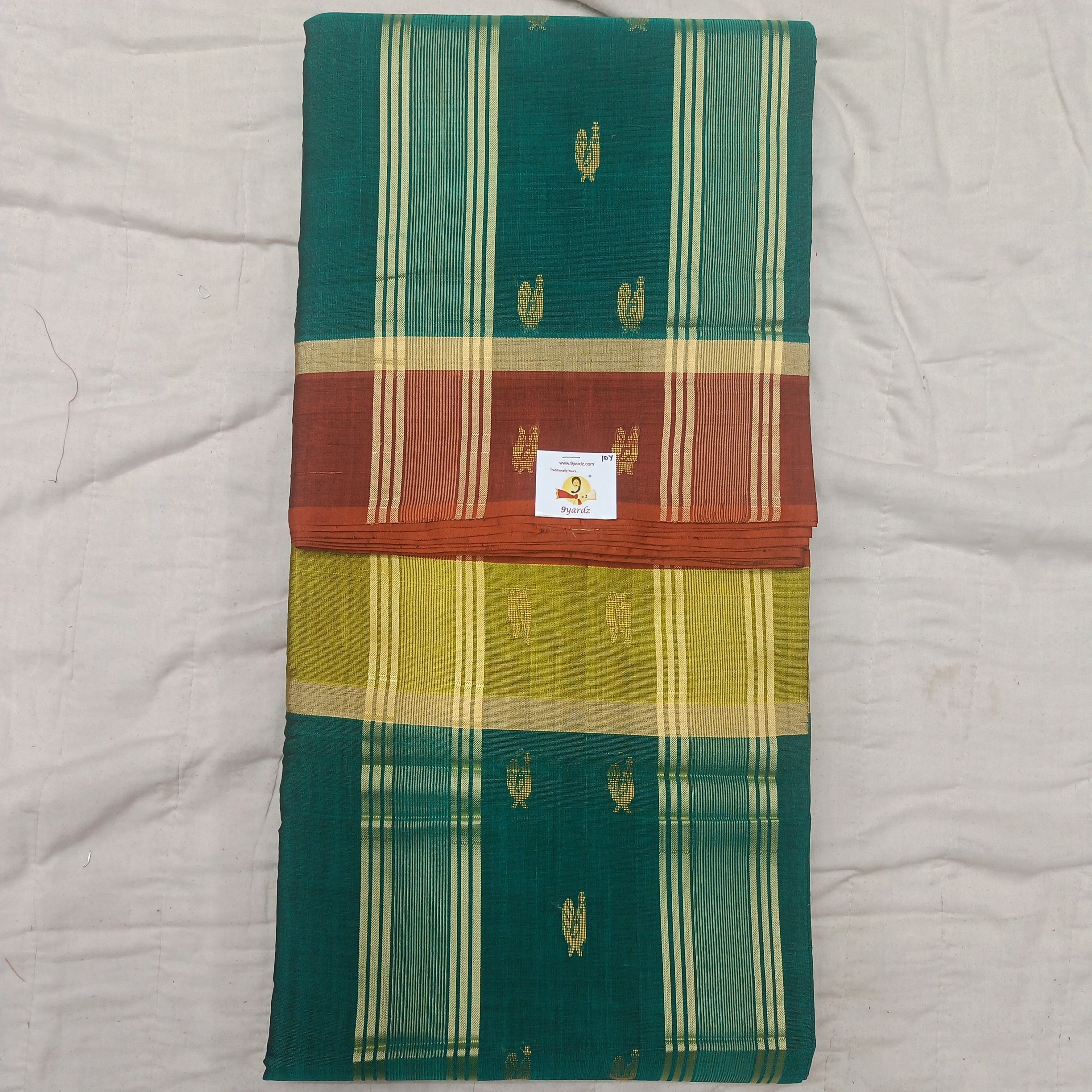 Devendra 10yards Body  Embossed