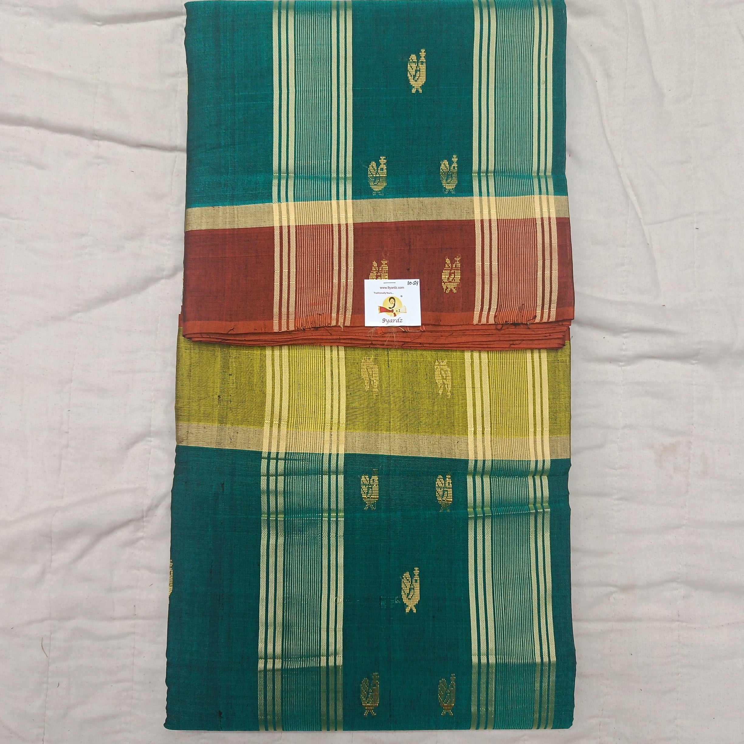Devendra 10.5yards Body  Embossed