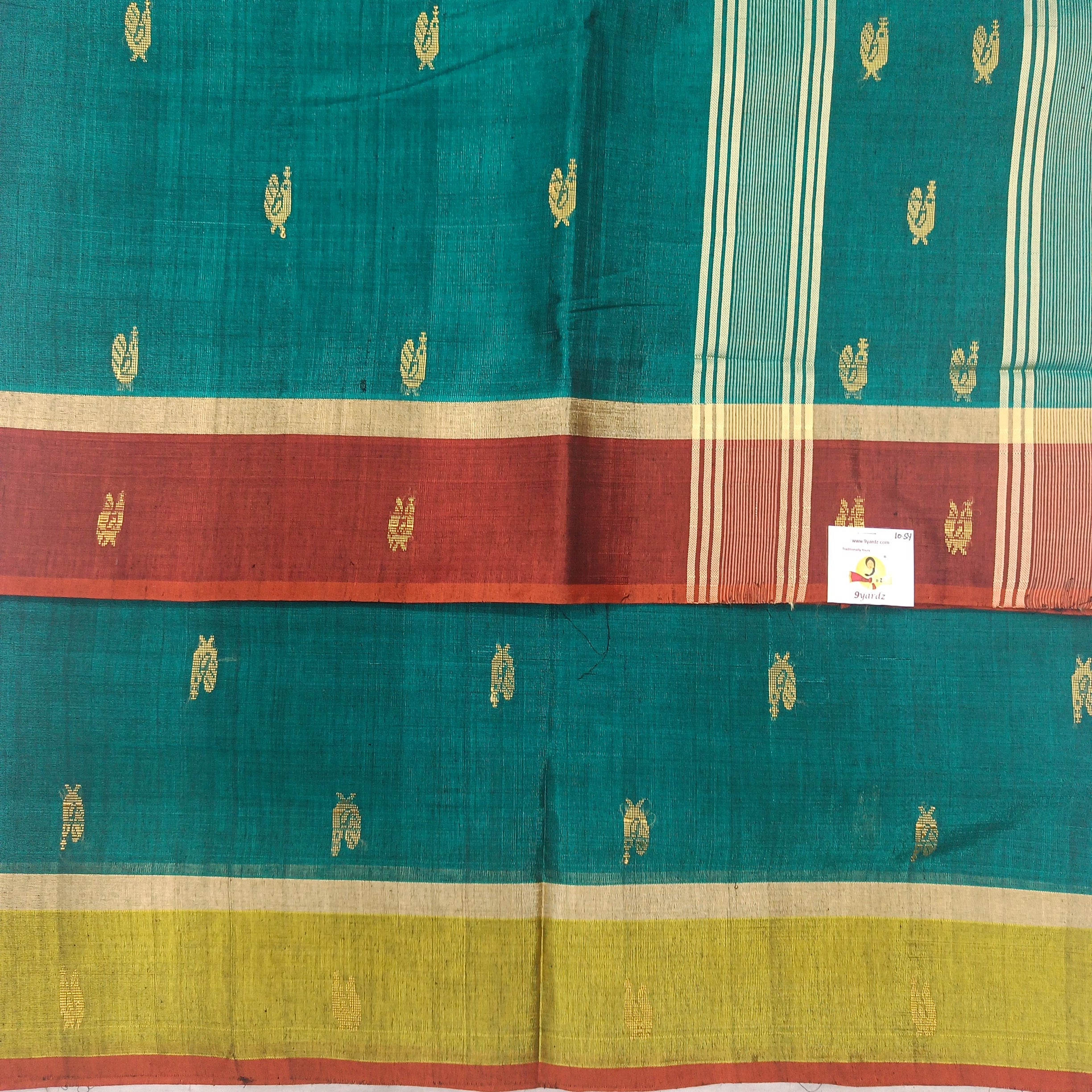 Devendra 10.5yards Body  Embossed