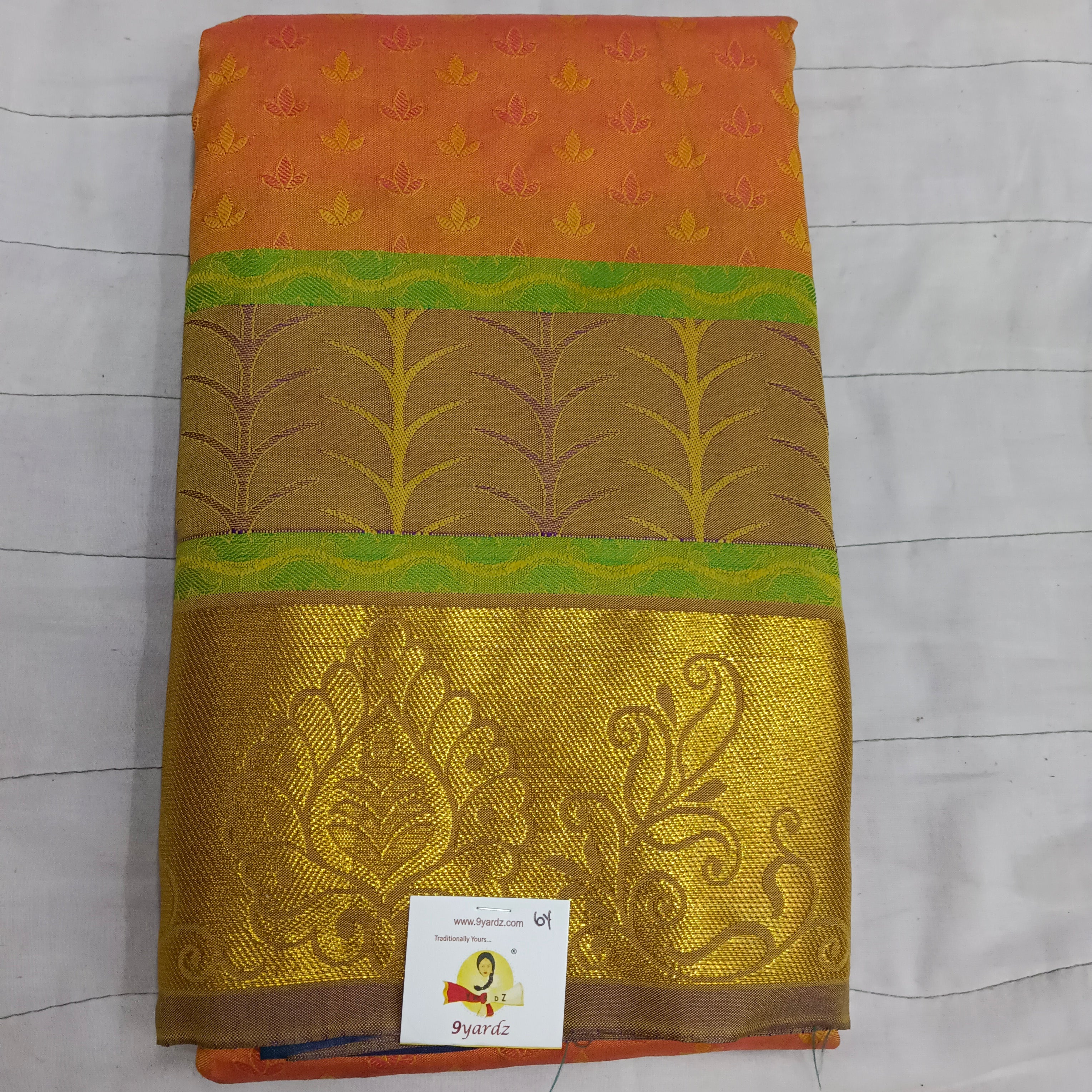 Rich poly Silk 6yardz