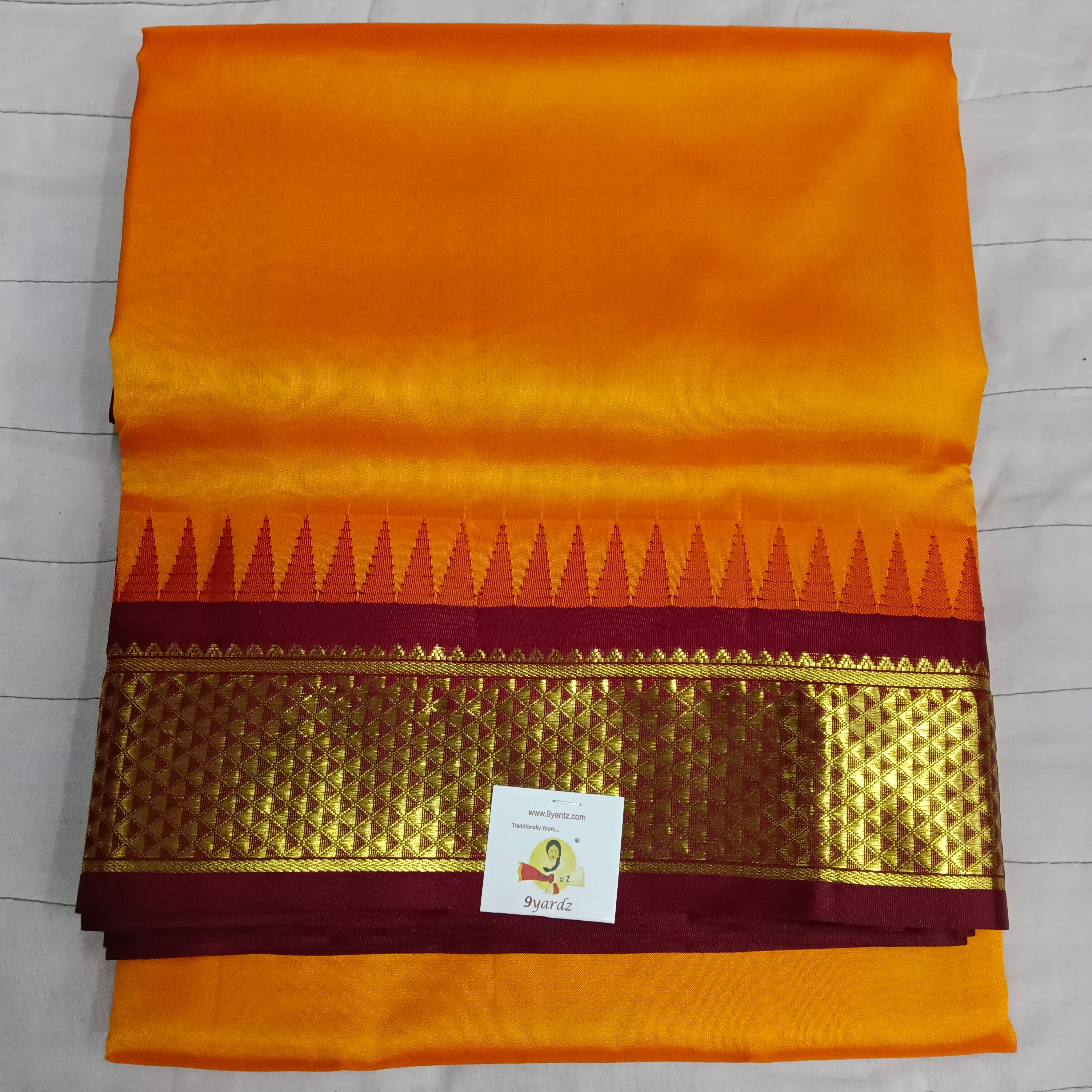 Pure silk 10.25yardz