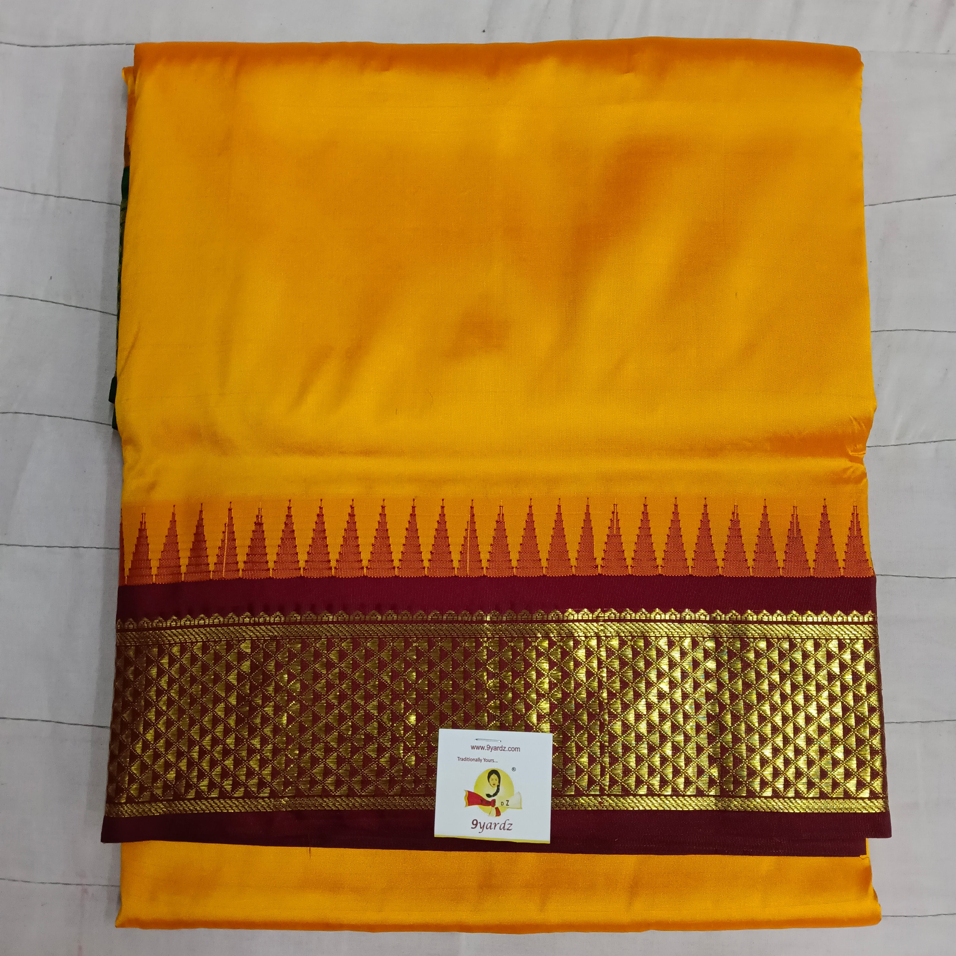 Pure silk 10.25yardz