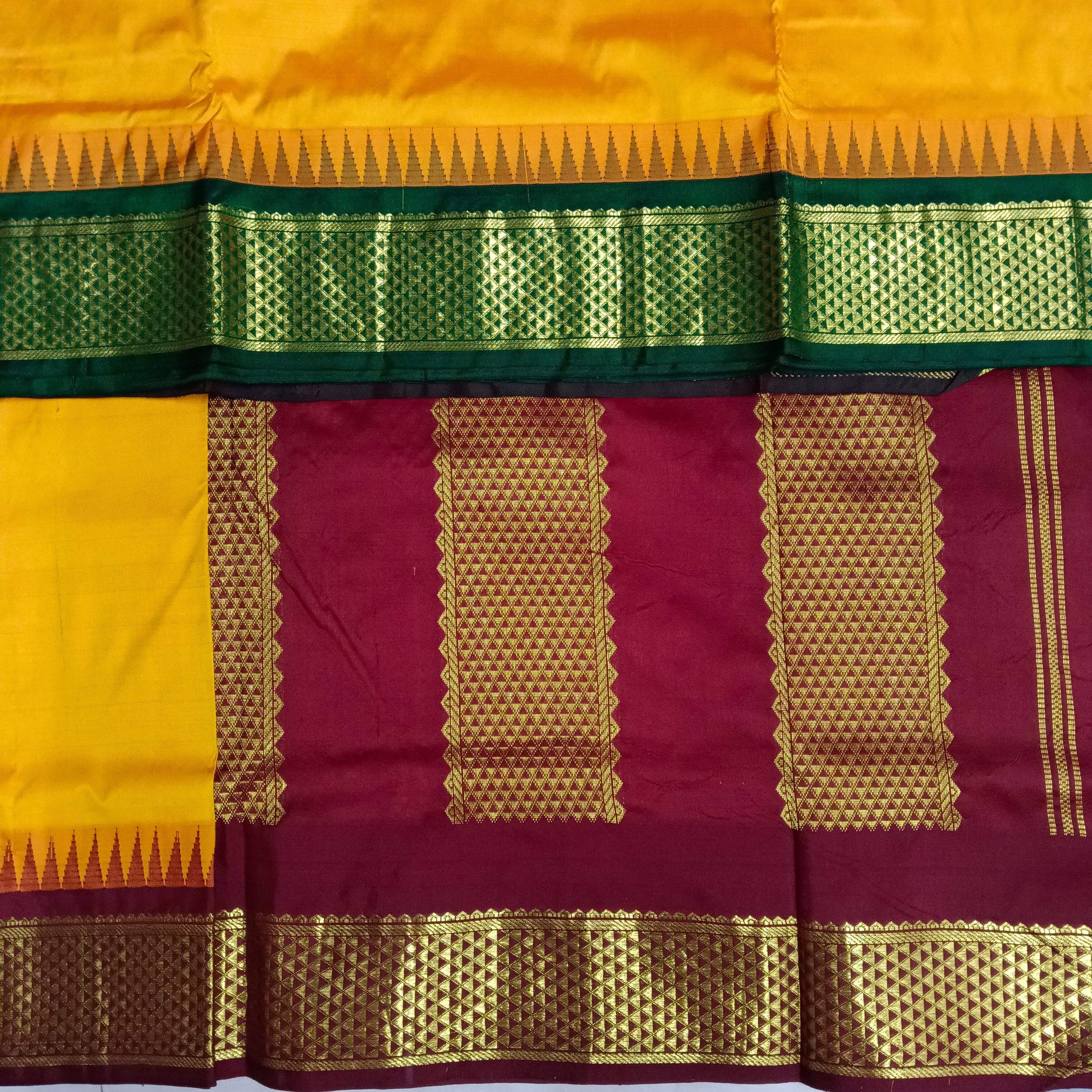 Pure silk 10.25yardz