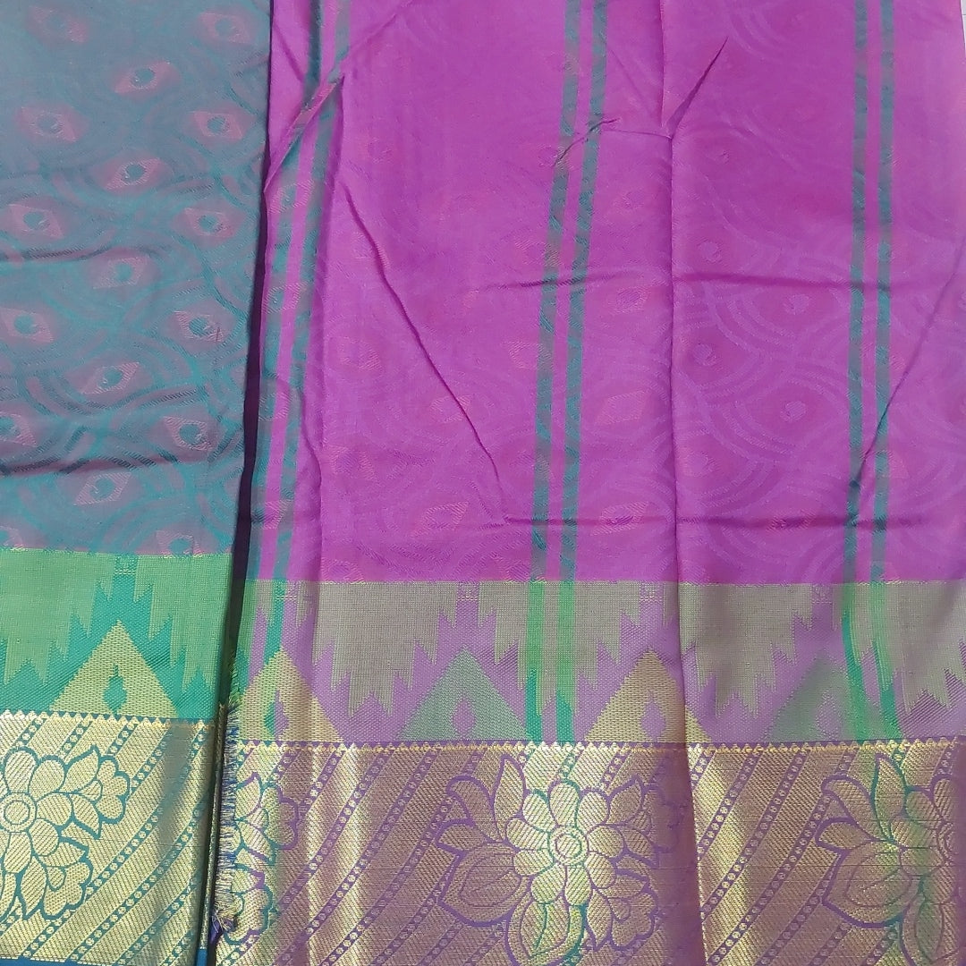 Rich poly Silk 6yardz