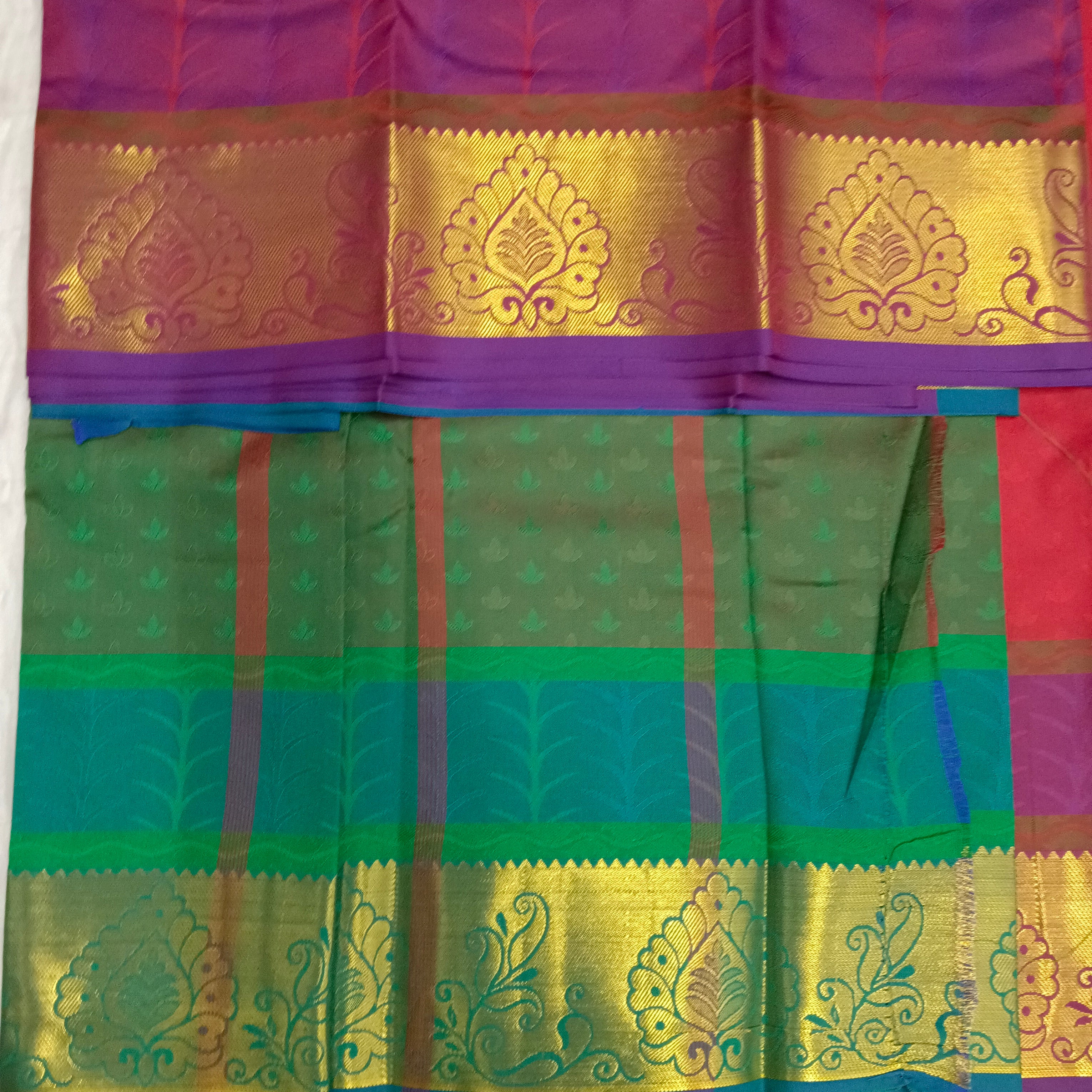 Rich poly Silk 6yardz