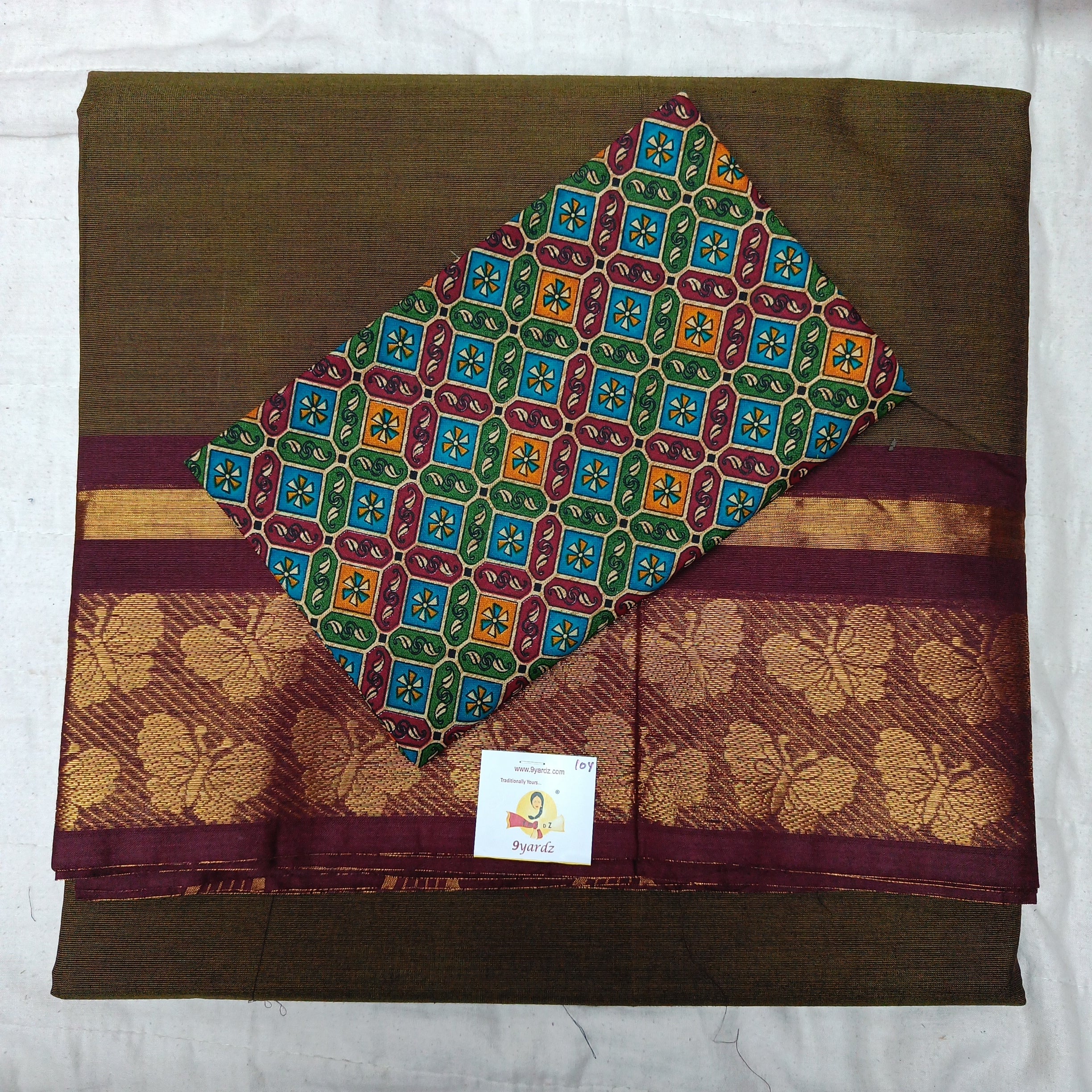 Arupukottai cotton 10 yards madisar