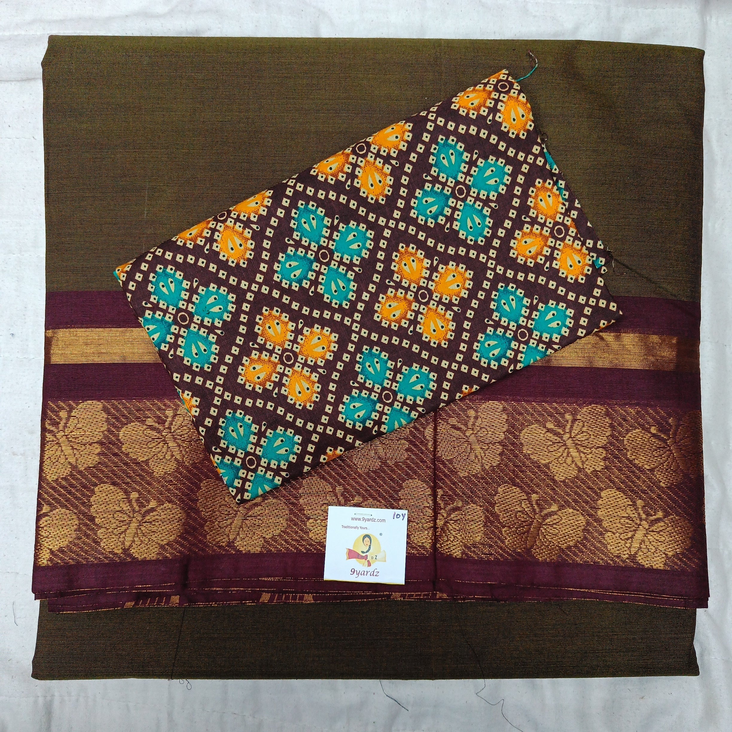 Arupukottai cotton 10 yards madisar
