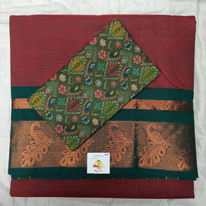 Arupukottai cotton 10 yards madisar