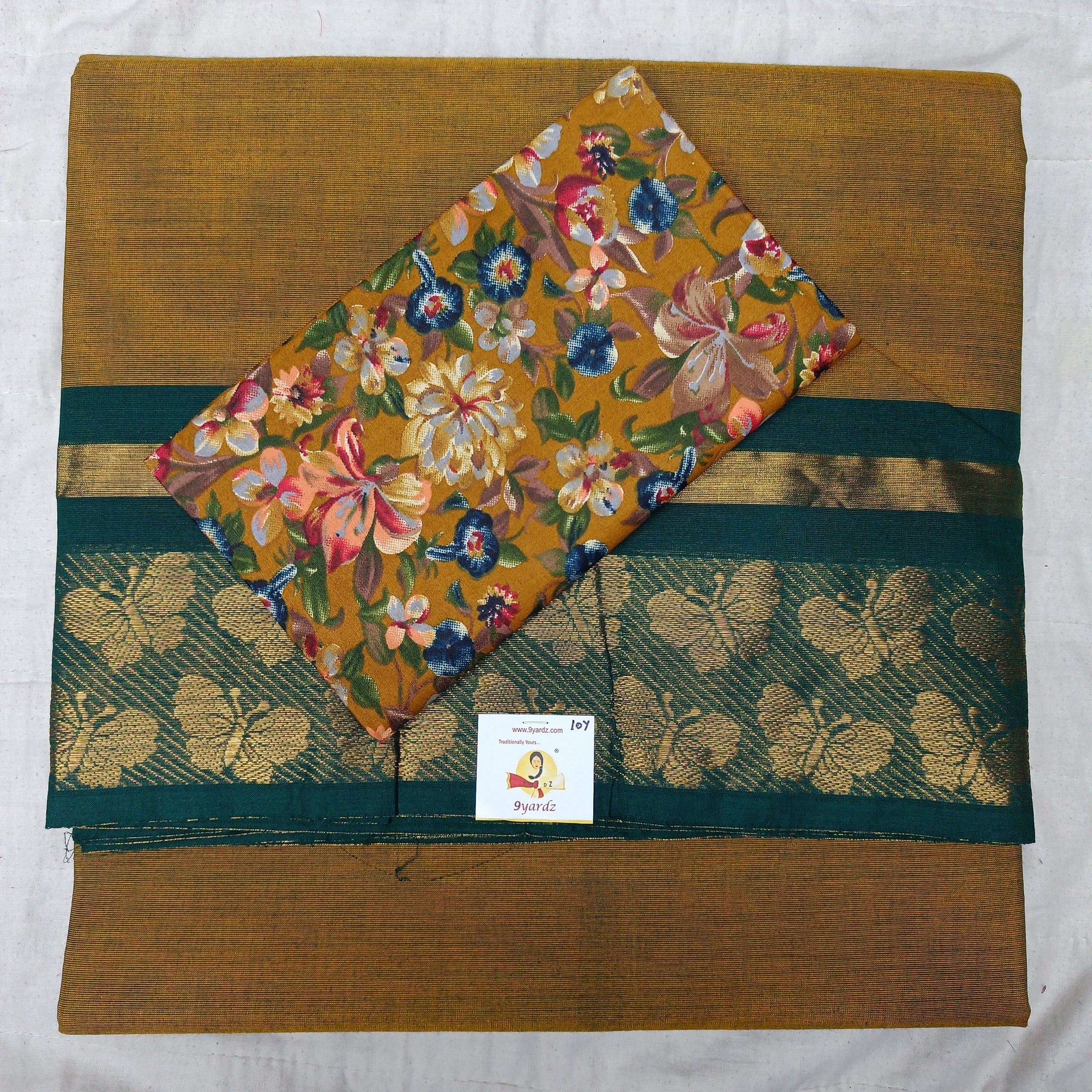 Arupukottai cotton 10 yards madisar