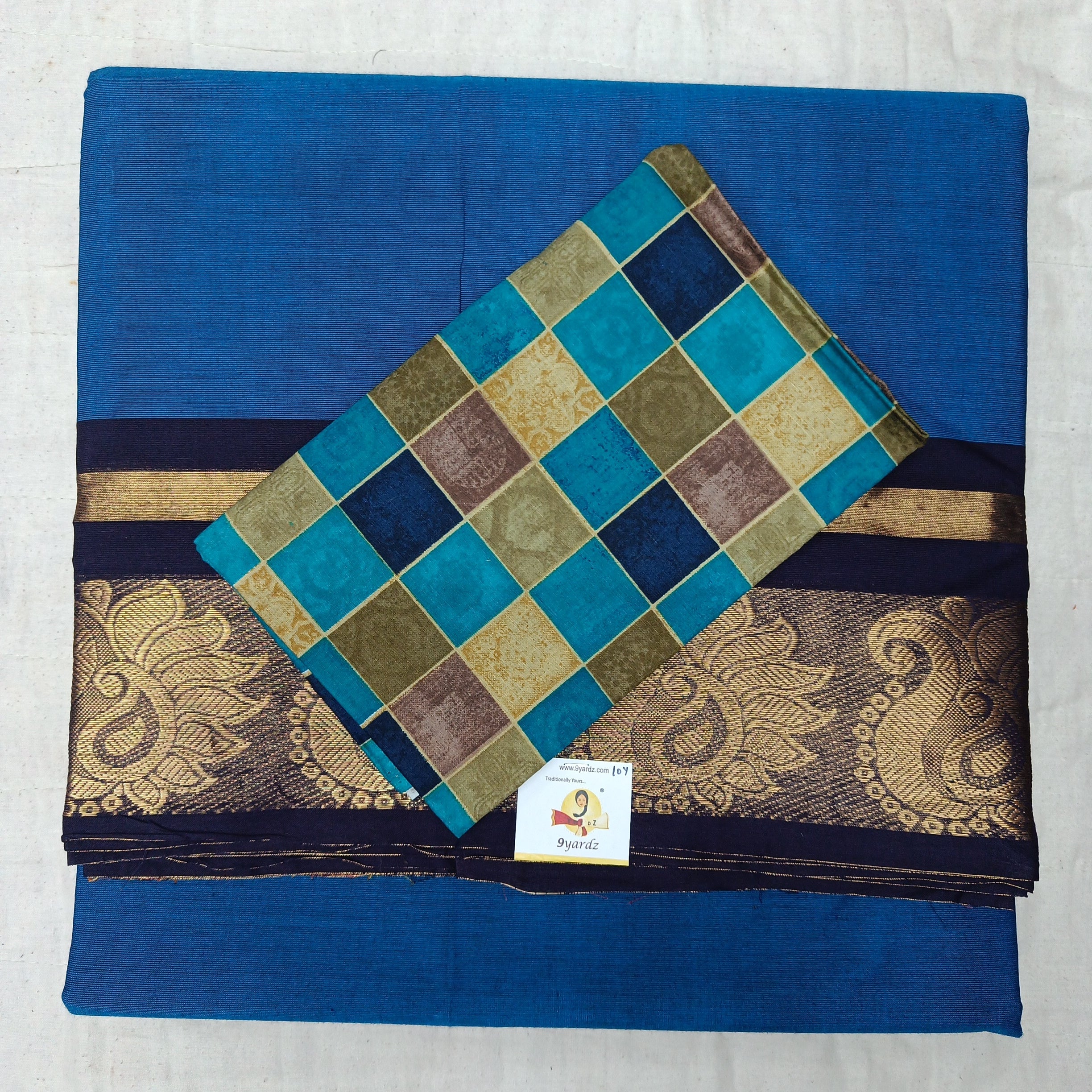 Arupukottai cotton 10 yards madisar