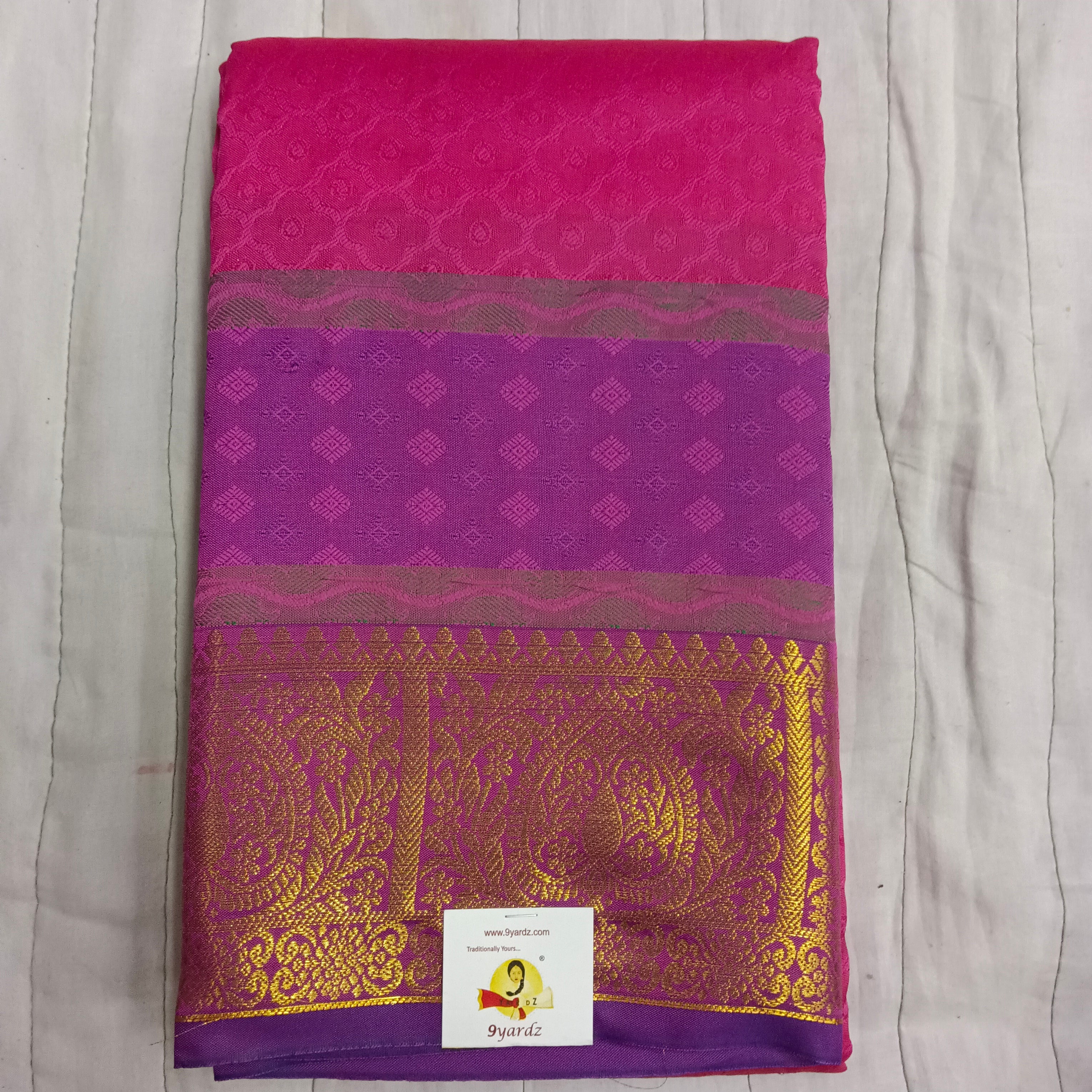 Rich poly Silk 6yardz