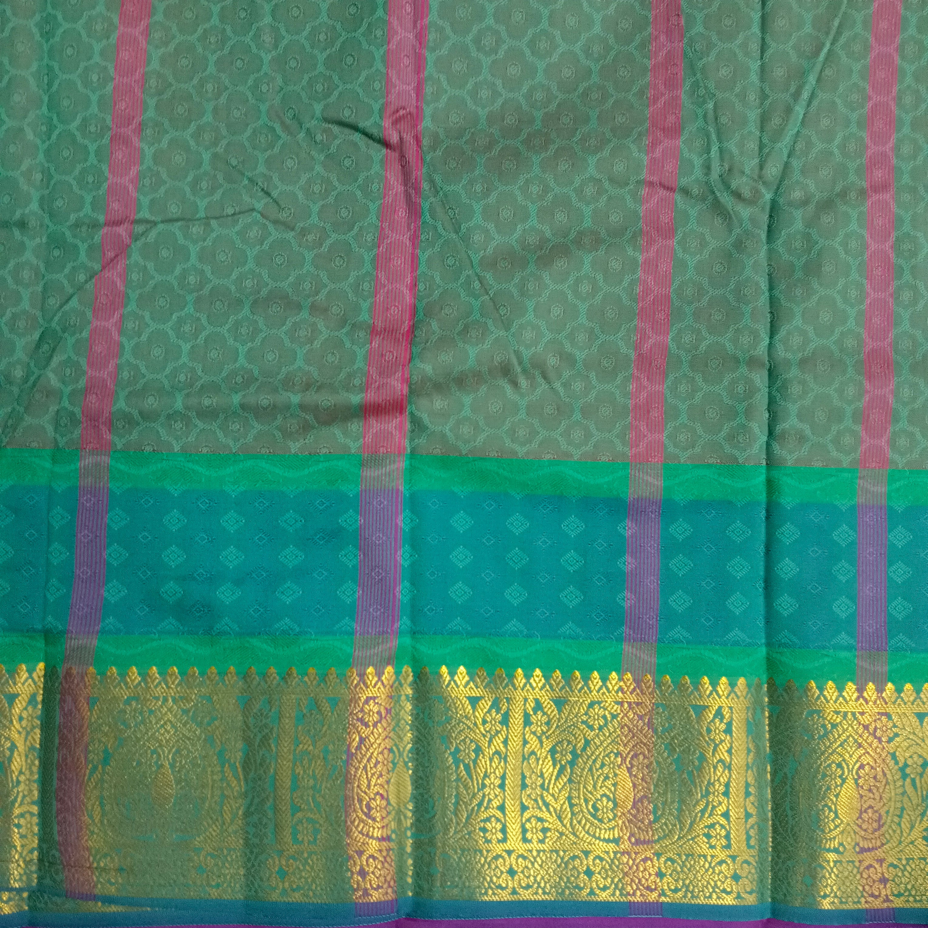 Rich poly Silk 6yardz