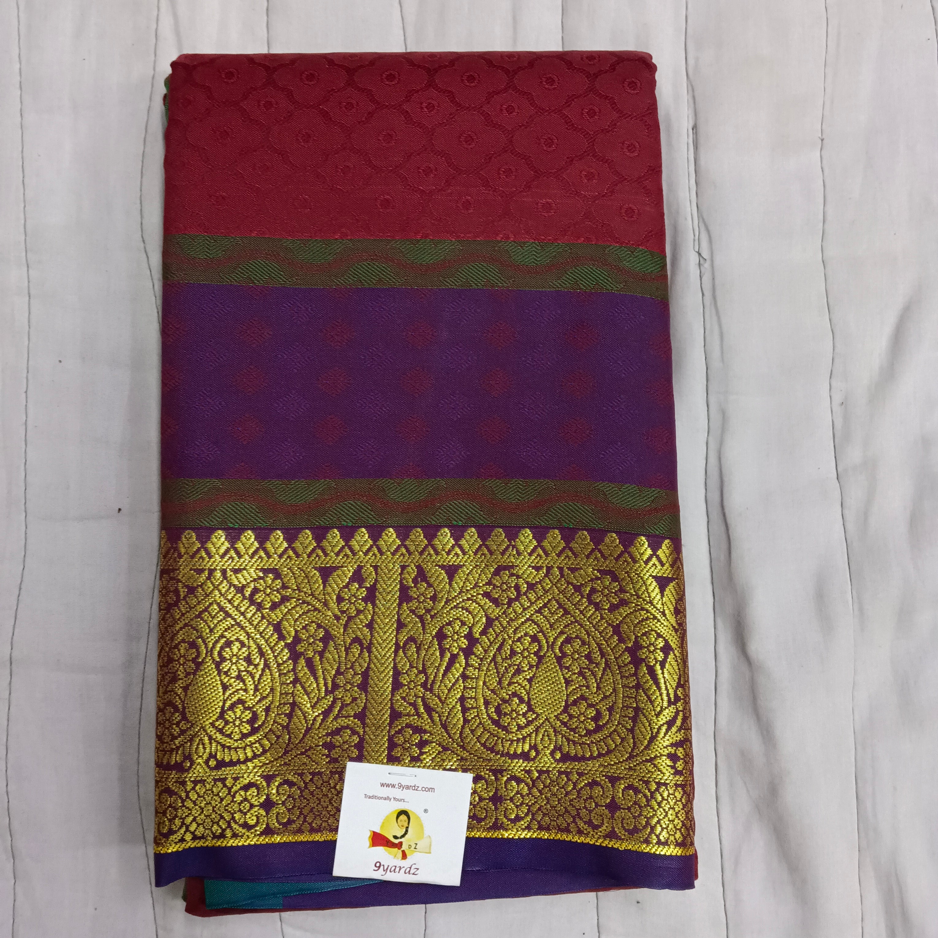 Rich poly Silk 6yardz