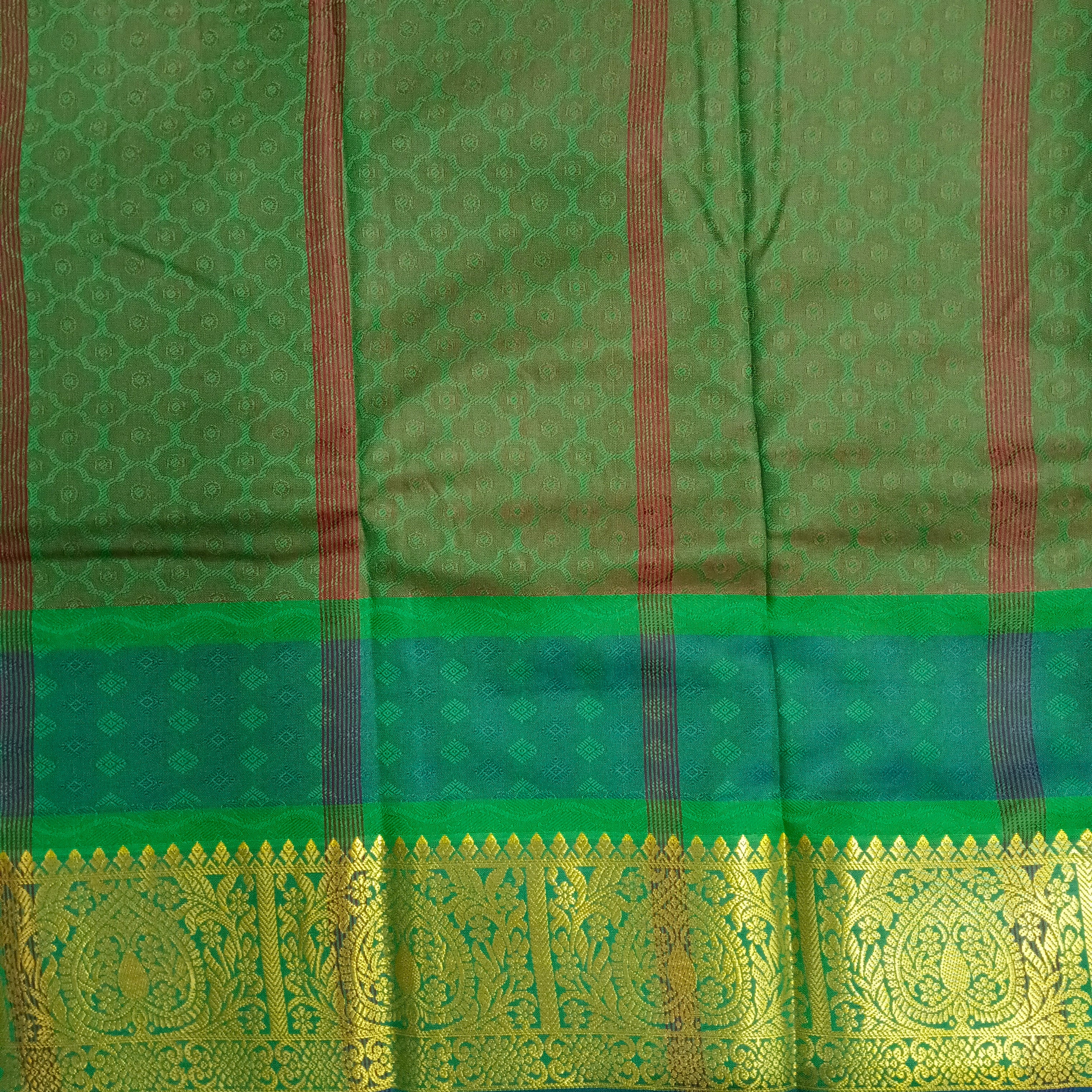 Rich poly Silk 6yardz
