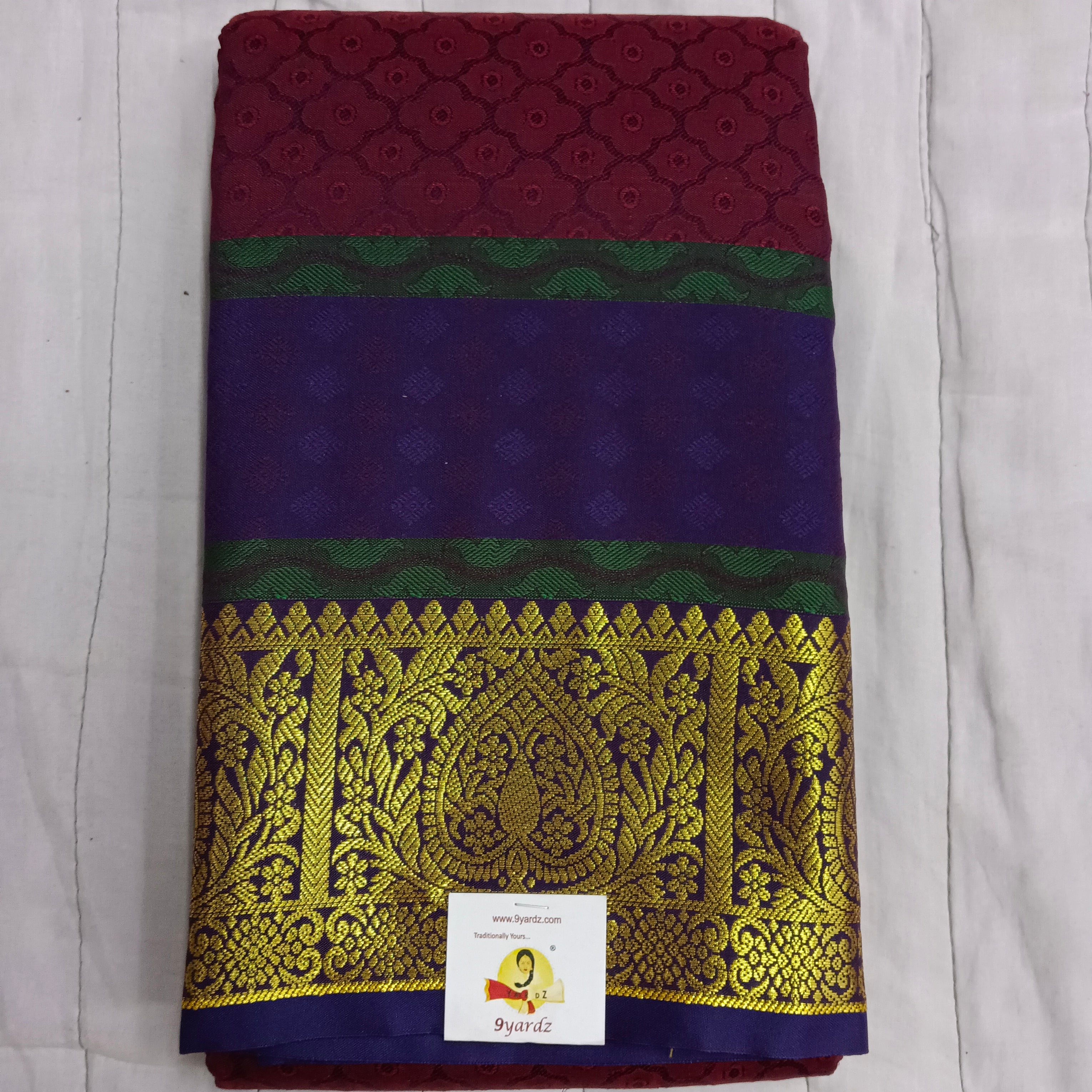 Rich poly Silk 6yardz