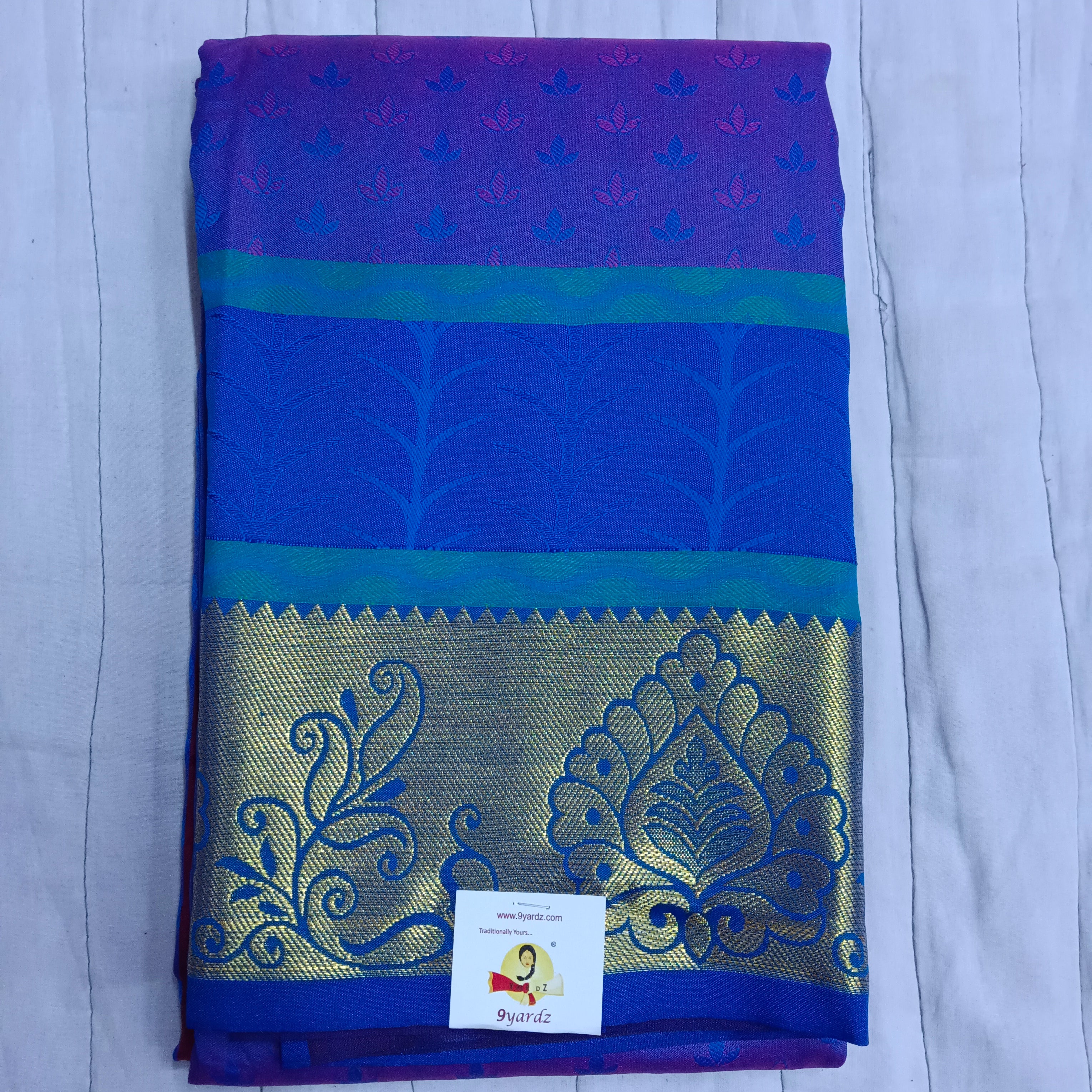 Rich poly Silk 6yardz