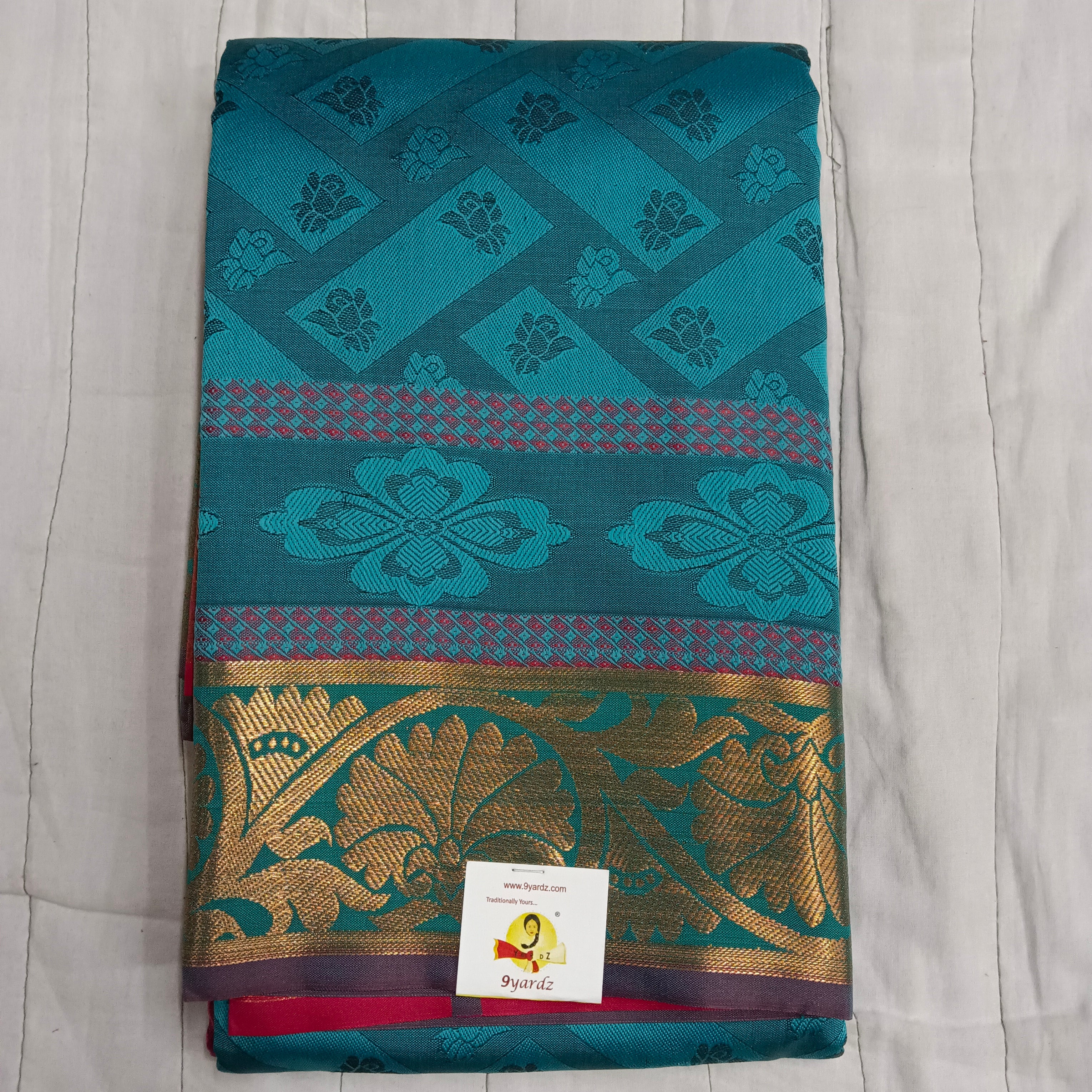 Rich poly Silk 6yardz