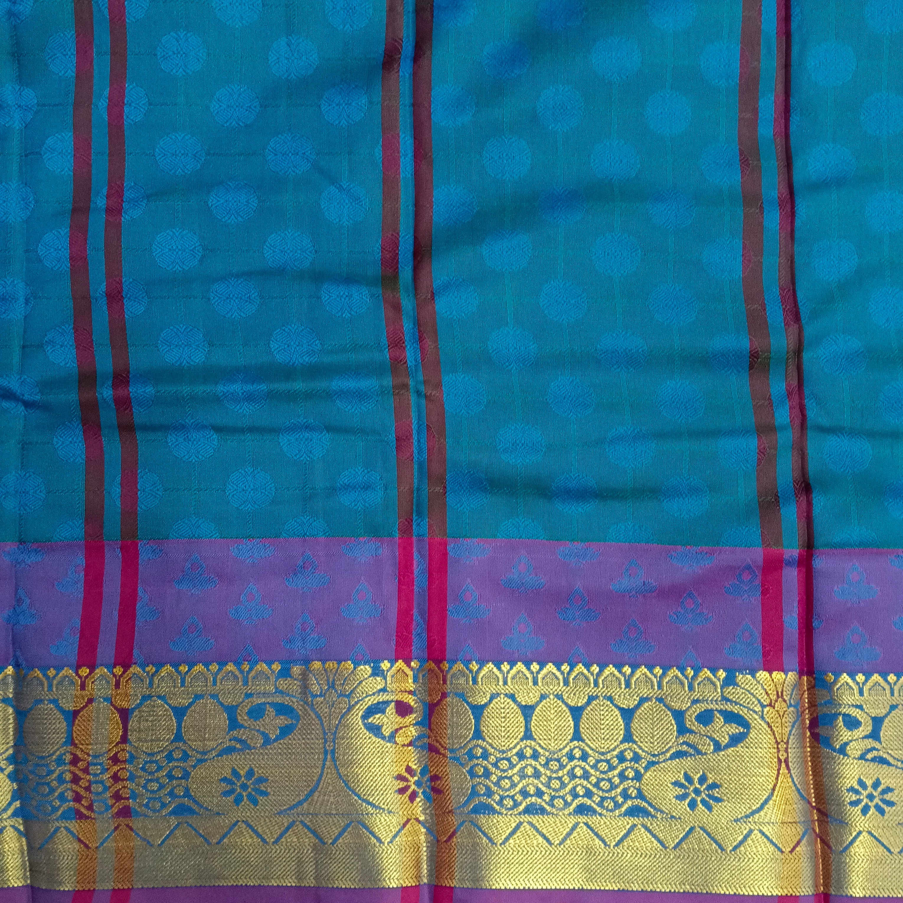 Rich poly Silk 6yardz